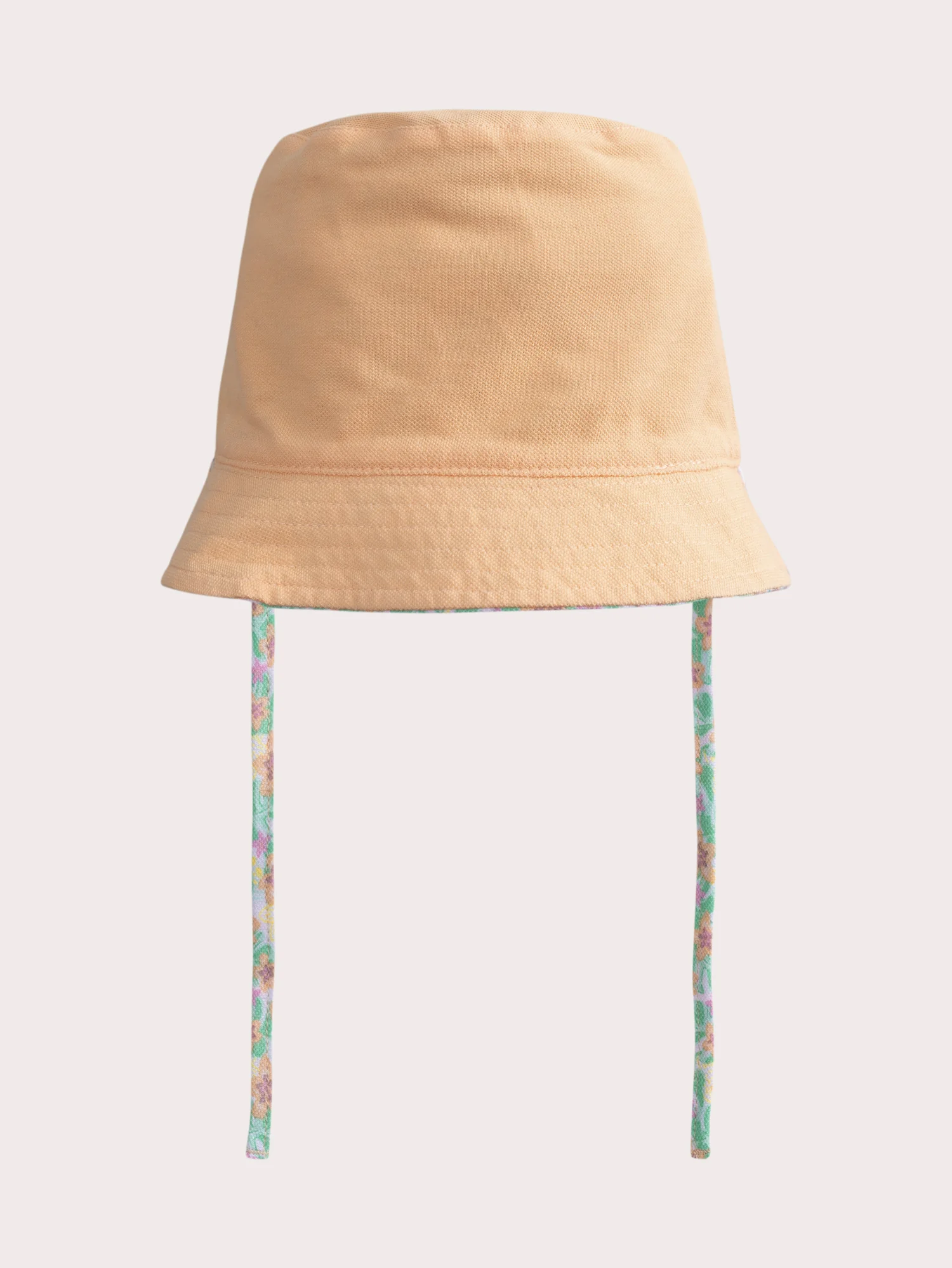 Chapeau imprimé fleuri réversible pour bébé fille - Image 3