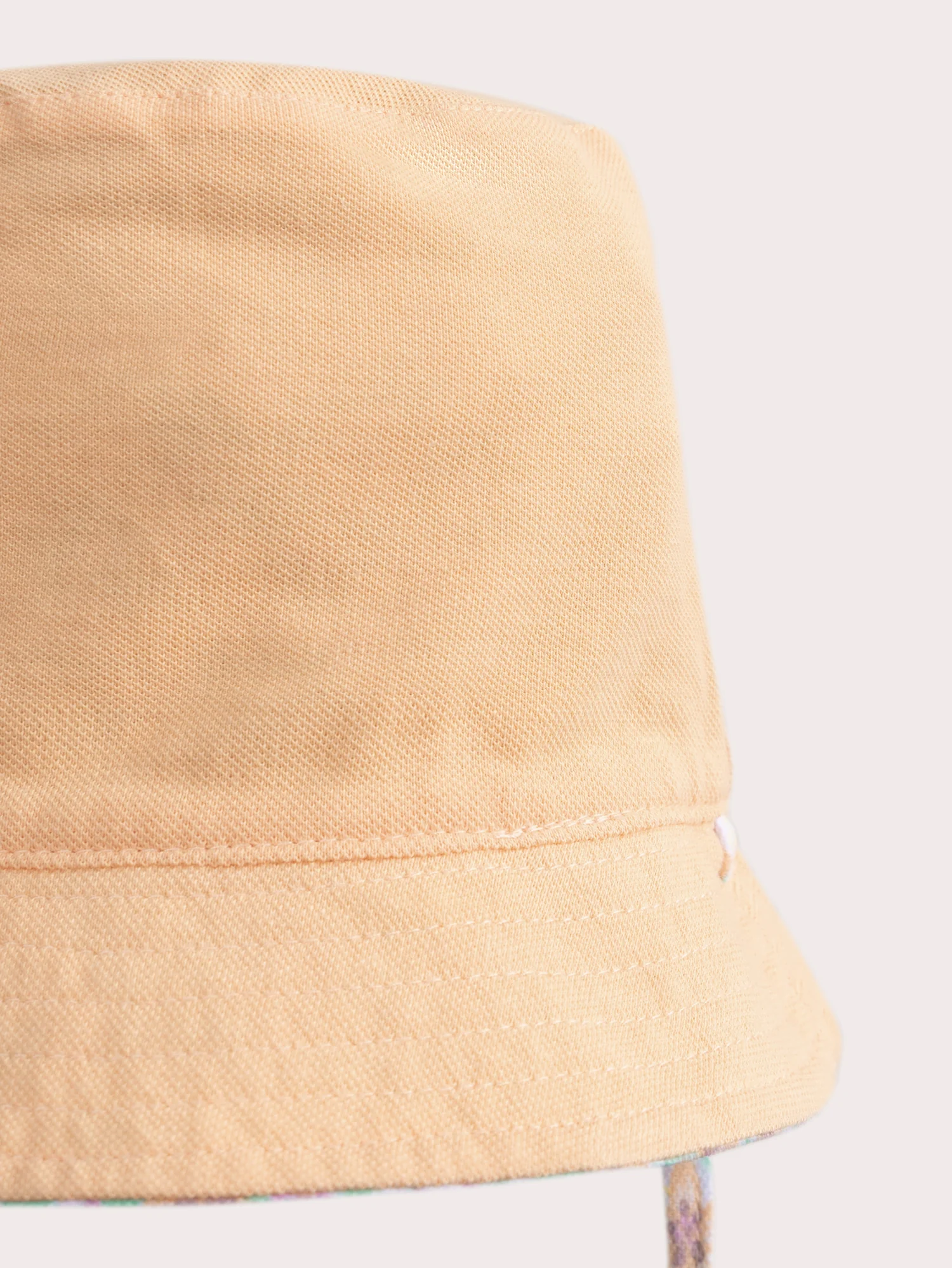 Chapeau imprimé fleuri réversible pour bébé fille - Image 4