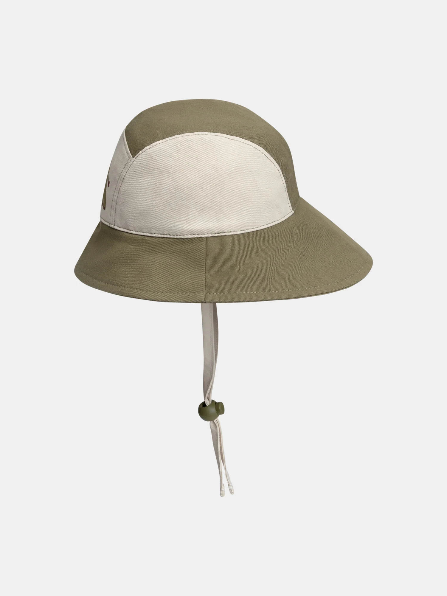 Chapeau protège-nuque kaki pour bébé garçon - Image 2