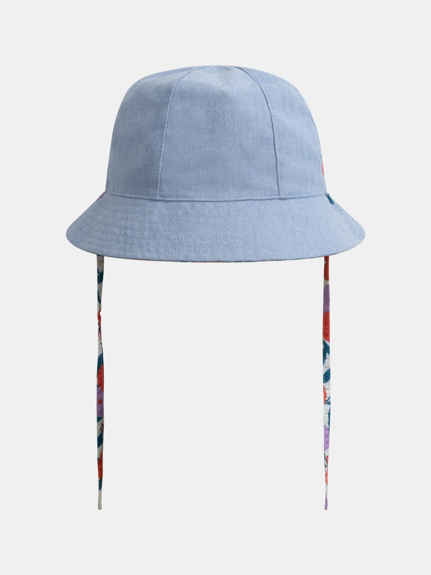 Chapeau réversible imprimé fleuri pour bébé fille