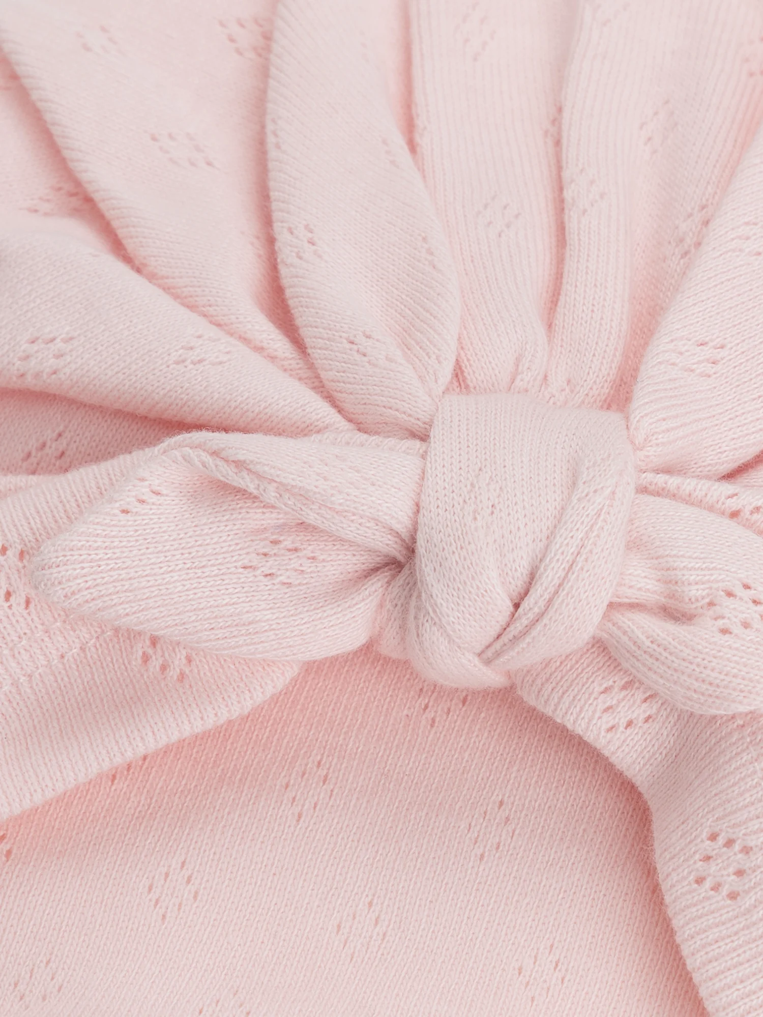 Turban naissance rose - Image 2