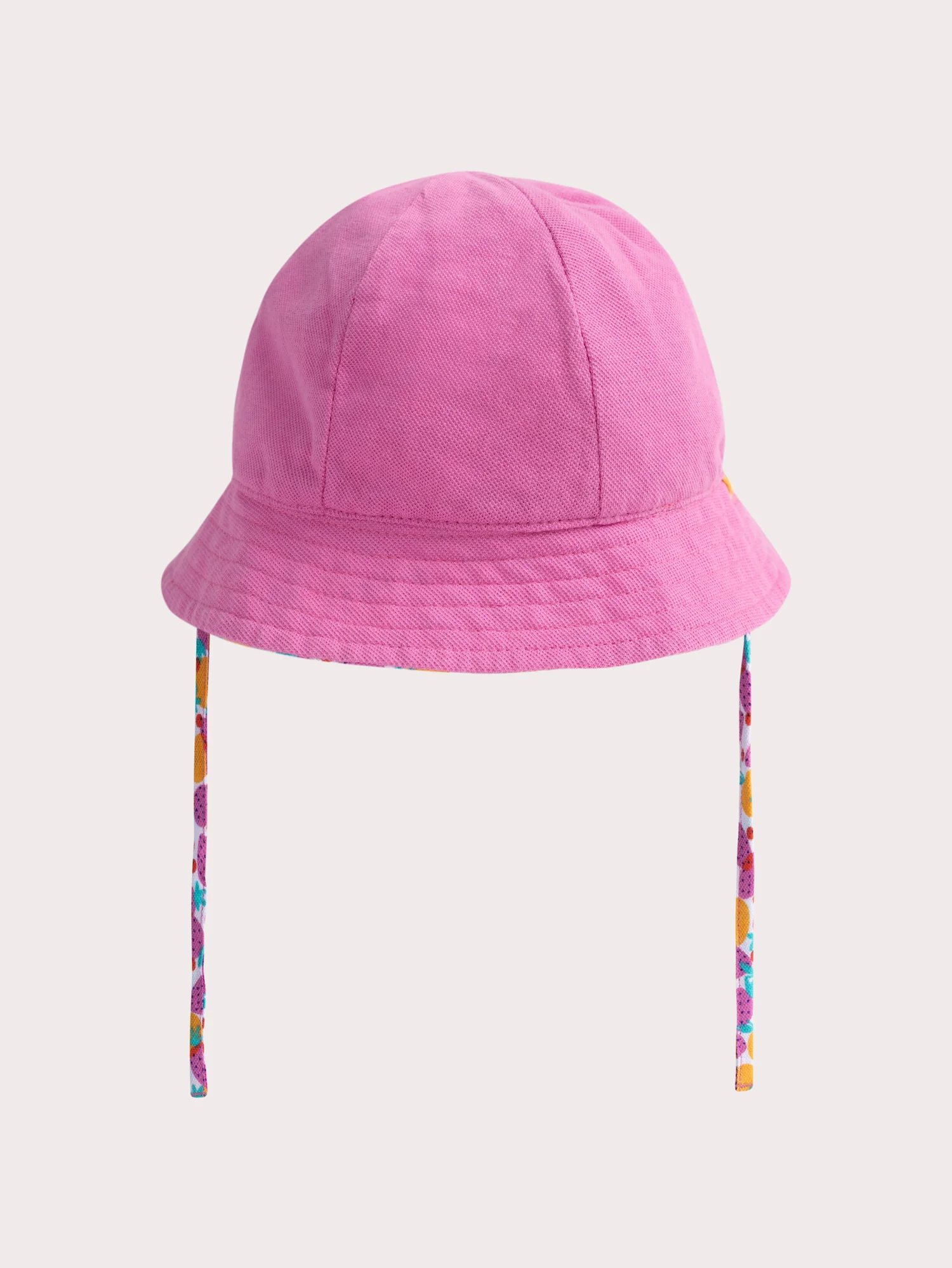 Chapeau rose réversible pour bébé  fille - Image 3