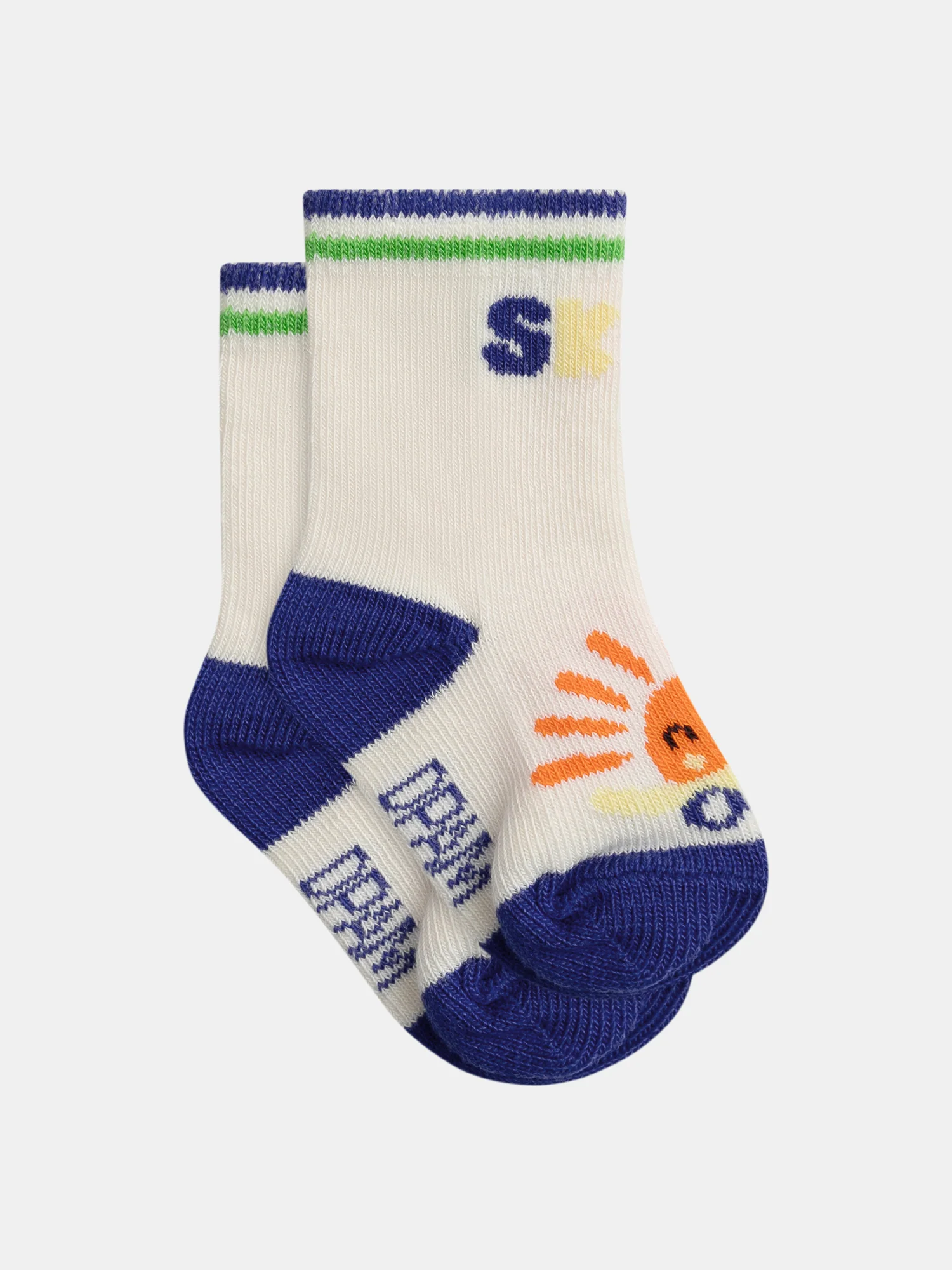 Chaussettes à motif soleil pour bébé garçon