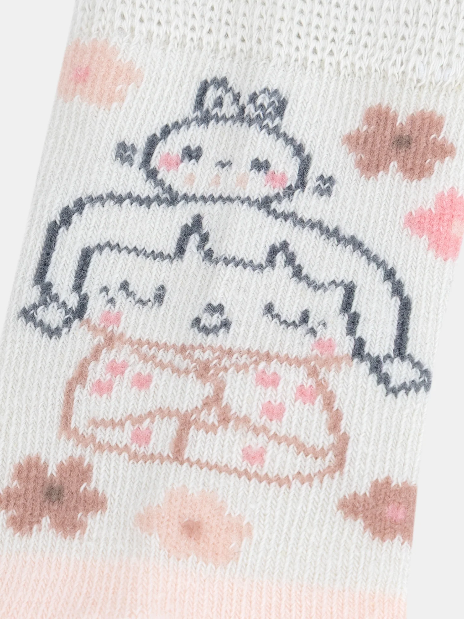 Chaussettes naissance pour fille à motif poupée - Image 2