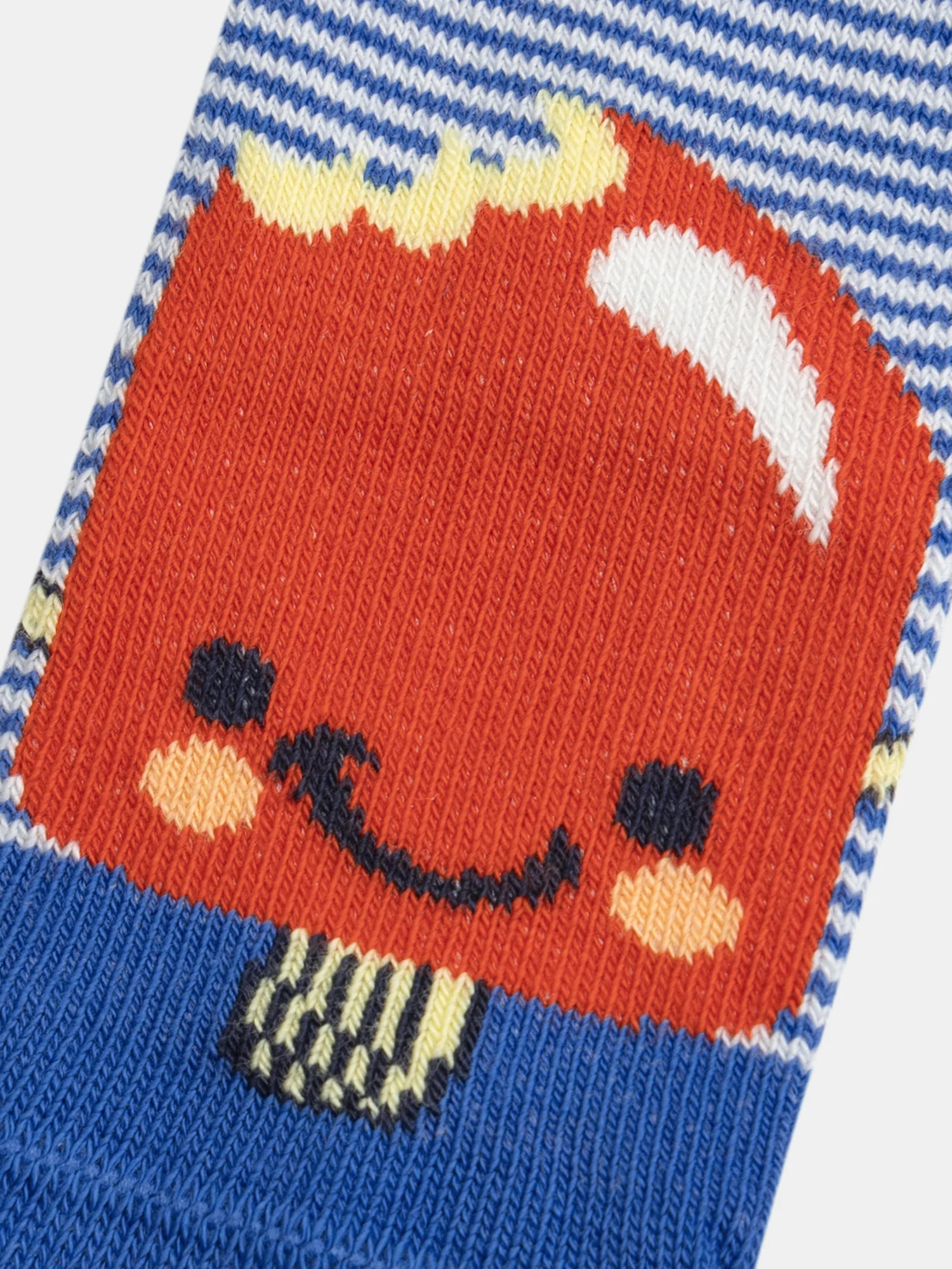 Chaussettes à rayures bleues et motif glaces pour bébé garçon - Image 2
