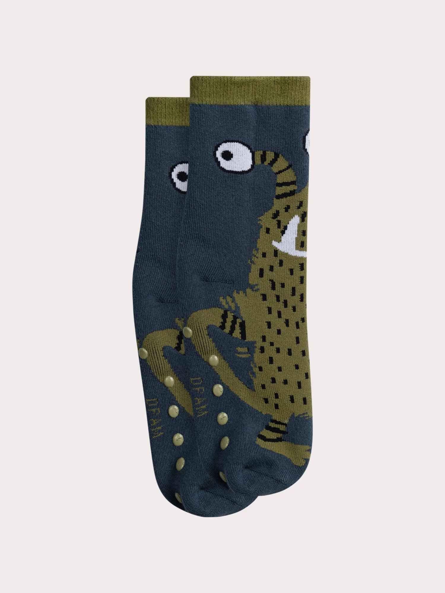 Chaussettes chaudes & antidérantes monstre pour garçon