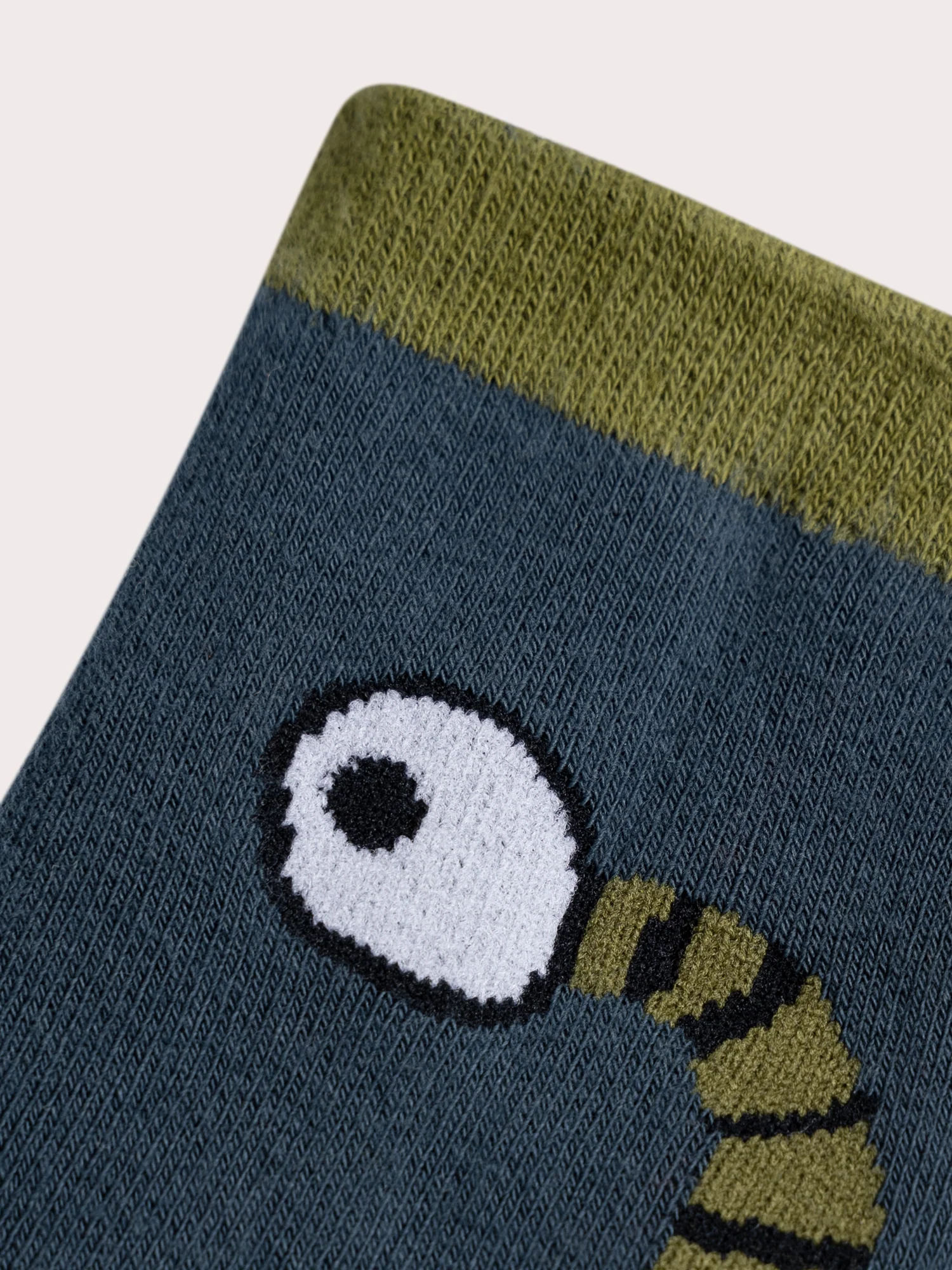 Chaussettes chaudes & antidérantes monstre pour garçon - Image 2