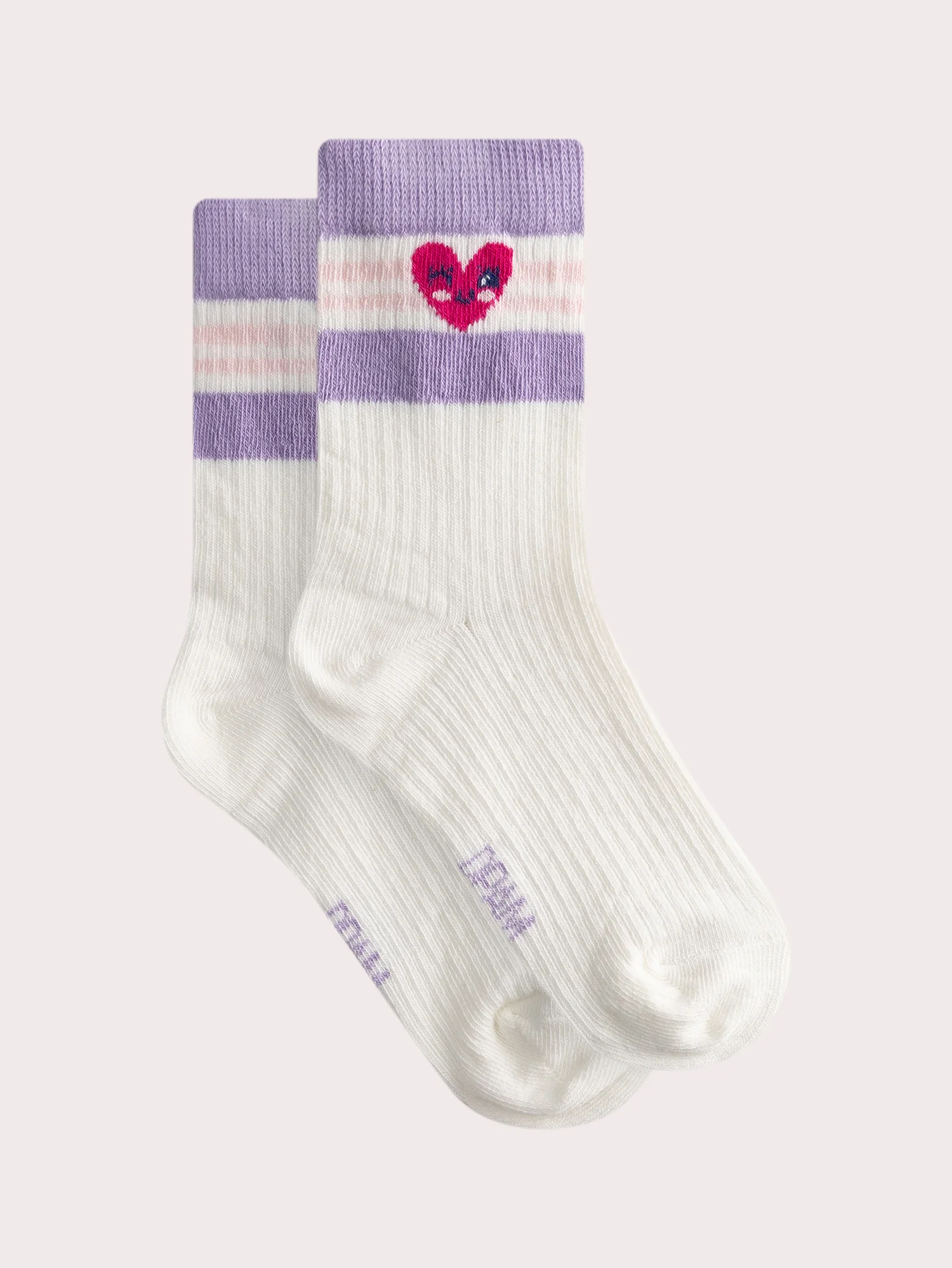 Chaussettes fantaisies type tennis pour fille
