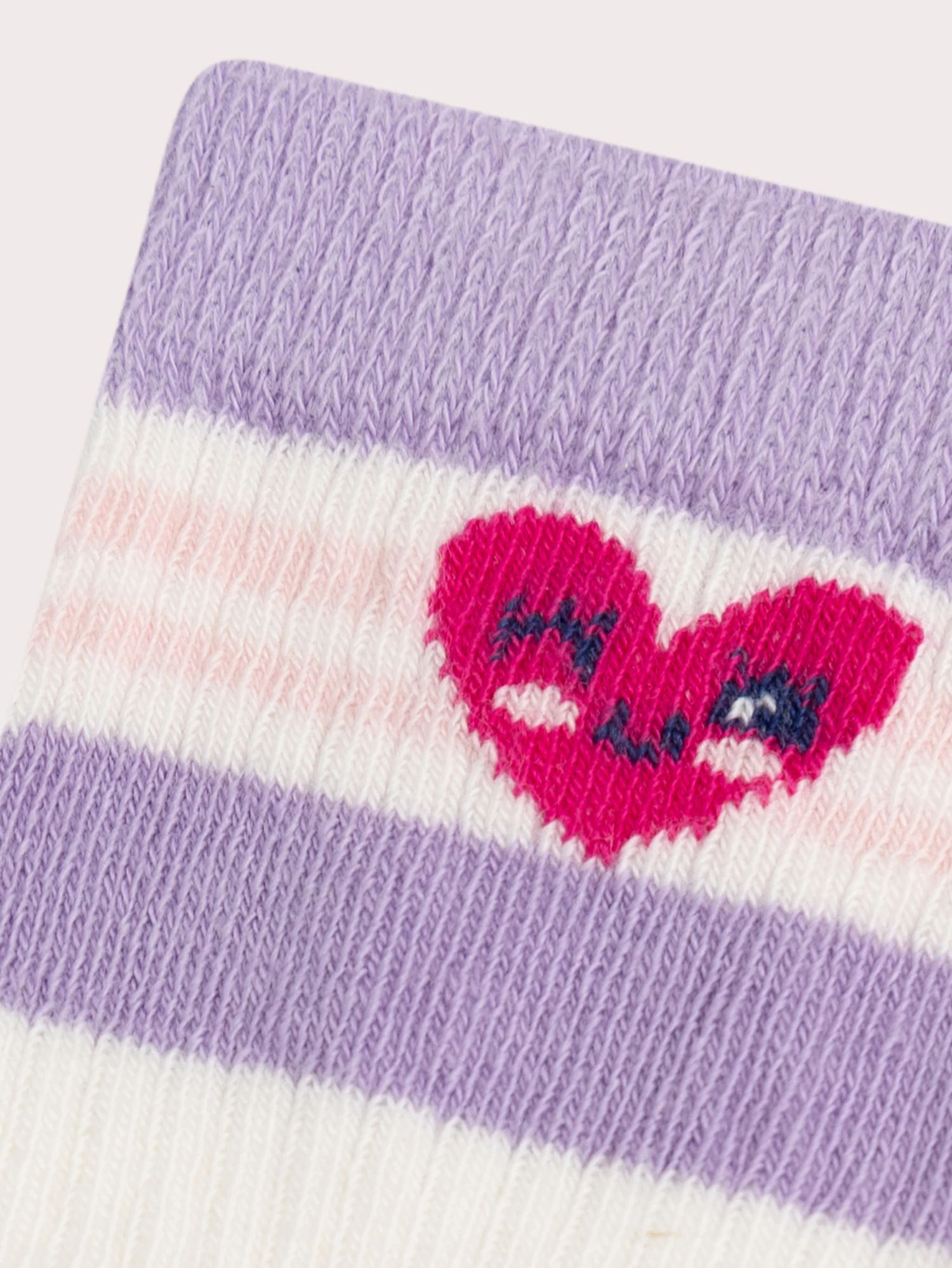 Chaussettes fantaisies type tennis pour fille - Image 2