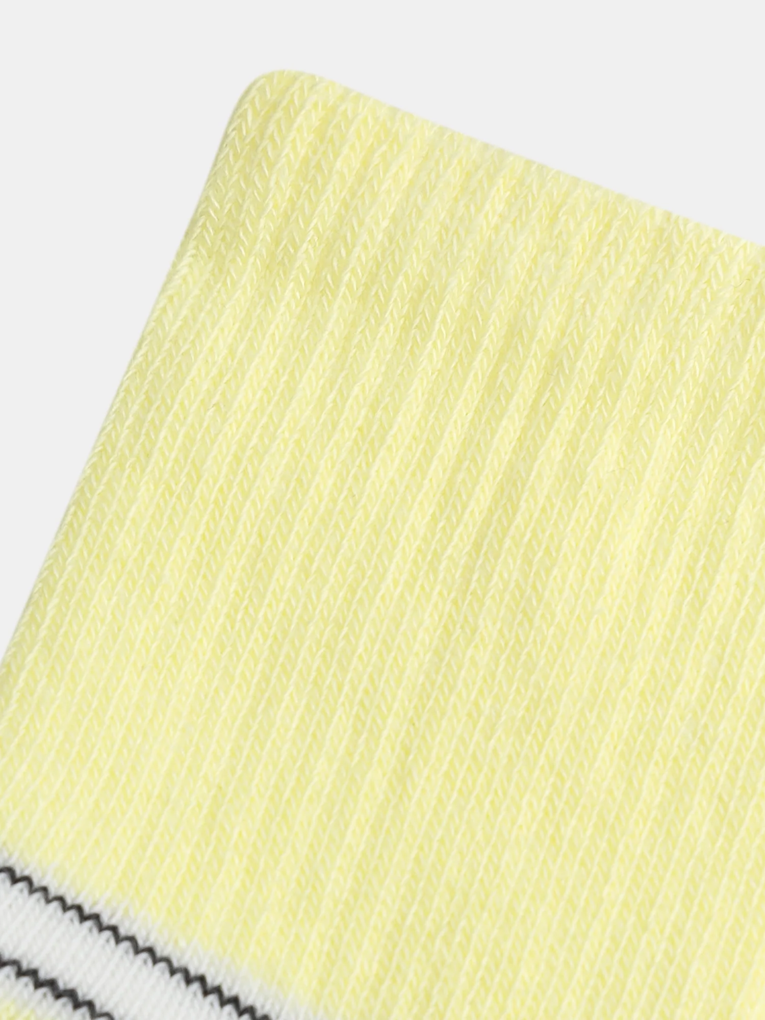 Chaussettes jaunes à rayures pour garçon - Image 2