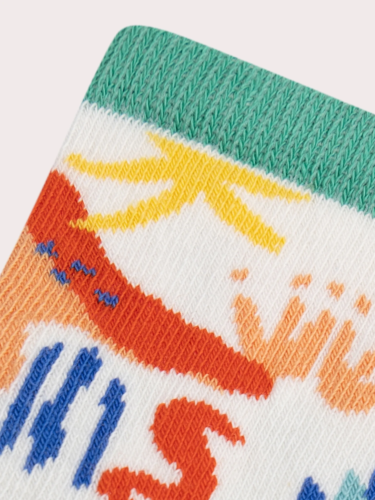 Chaussettes multicolors à motif dinosaures pour garçon - Image 2