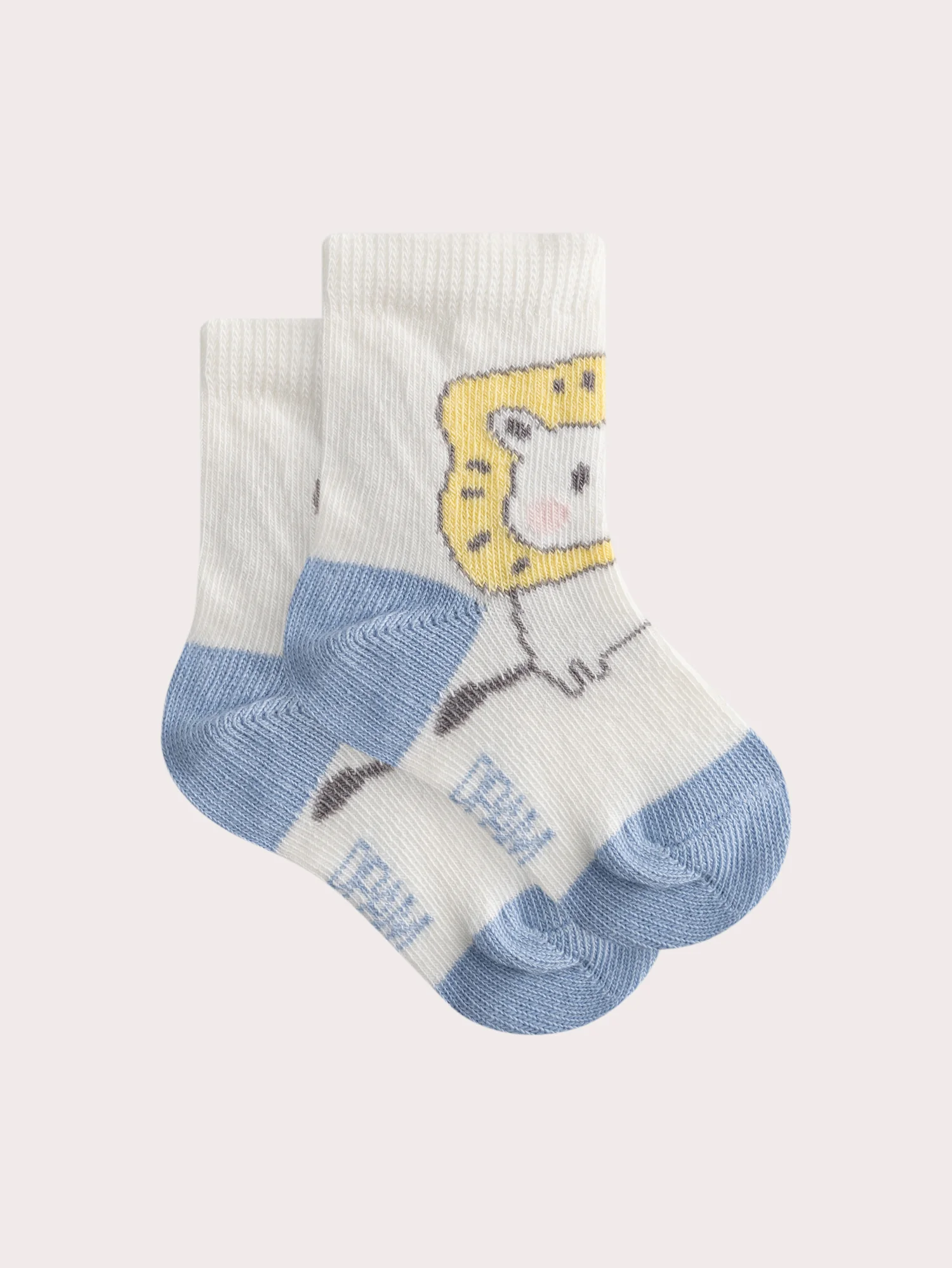 Chaussettes naissance motif lion