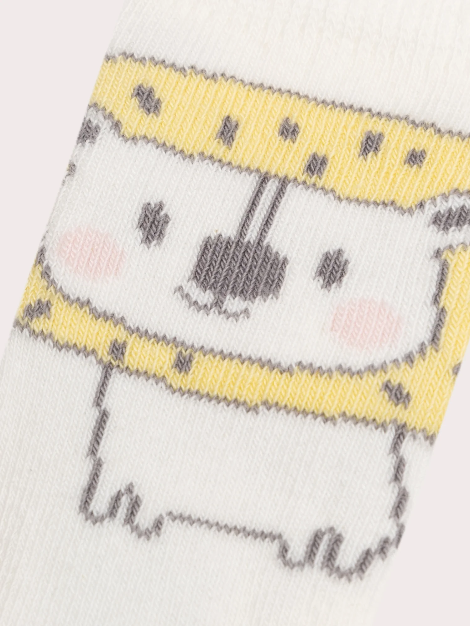 Chaussettes naissance motif lion - Image 2