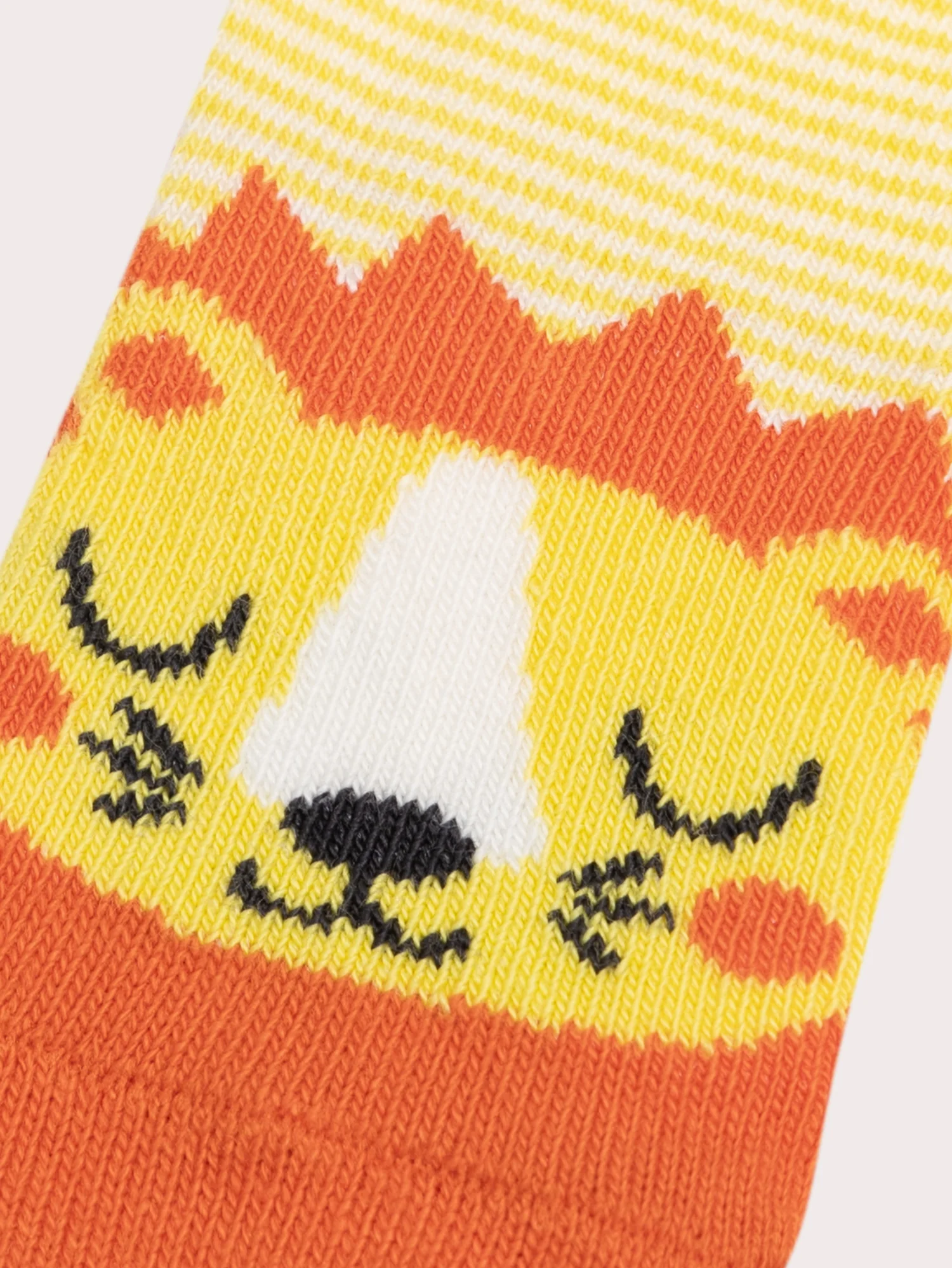 Chaussettes rayées motif lion pour bébé garçon - Image 2
