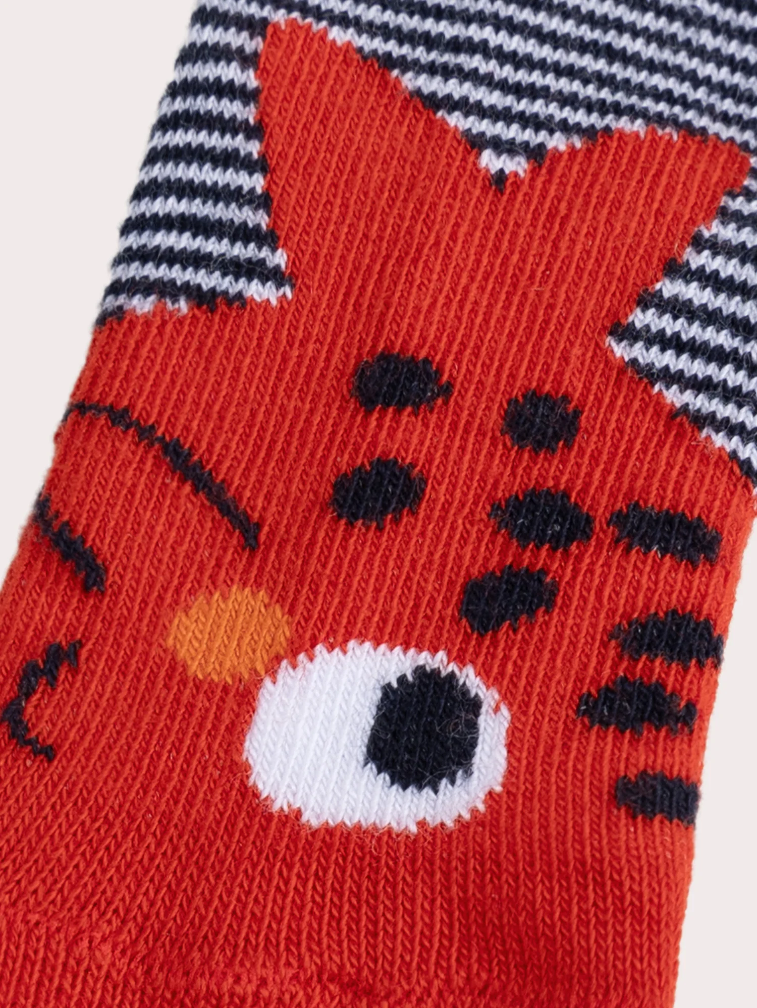 Chaussettes rayées motif poisson pour bébé garçon - Image 2