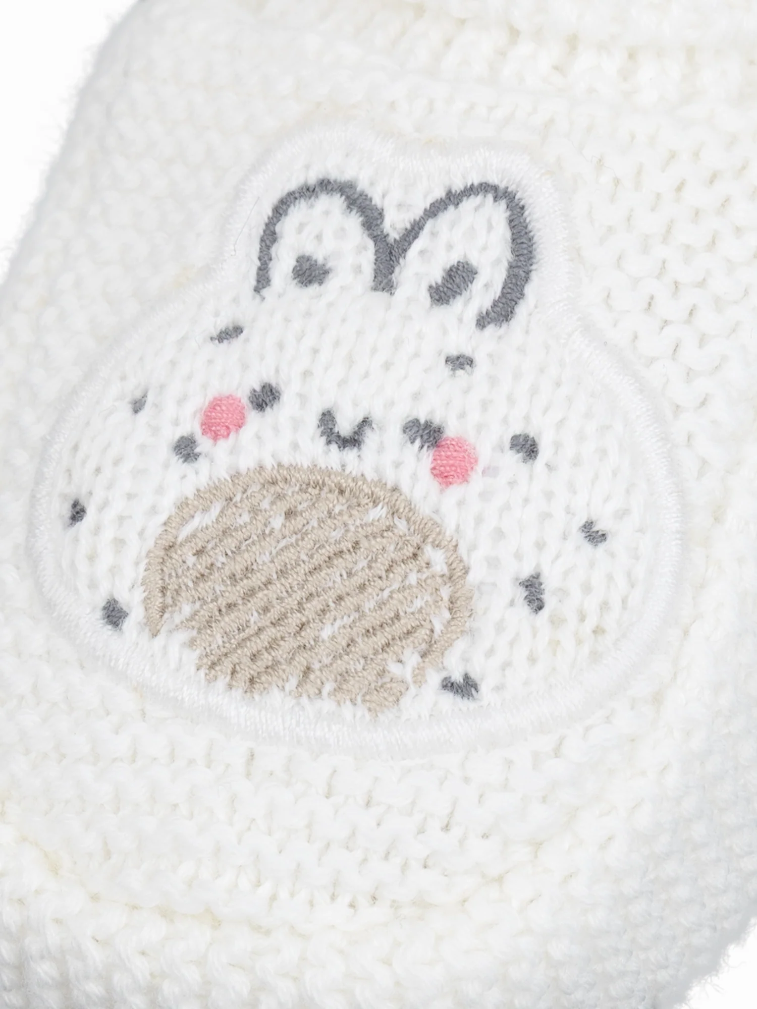 Chaussons naissance en tricot - Image 2