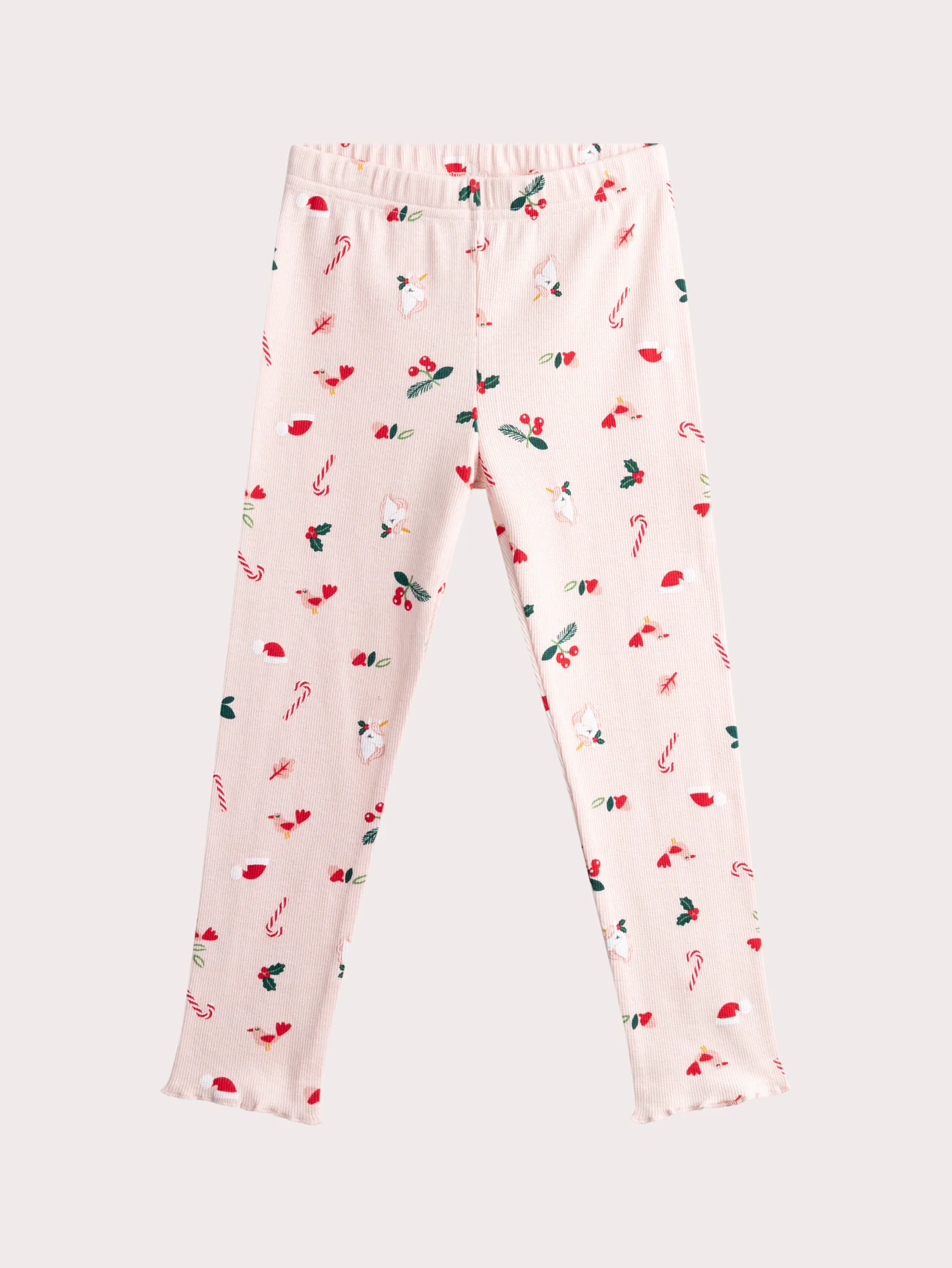 Chemise de nuit en velours theme Noël pour fille - Image 6