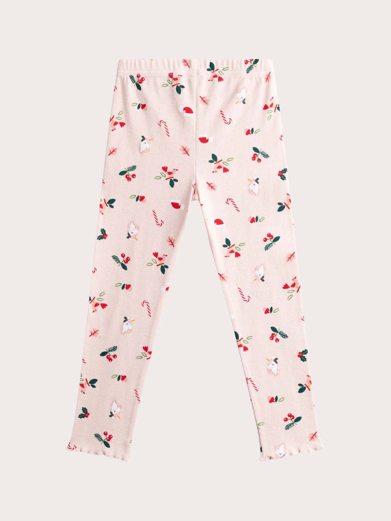 Chemise de nuit en velours theme Noël pour fille - Image 8