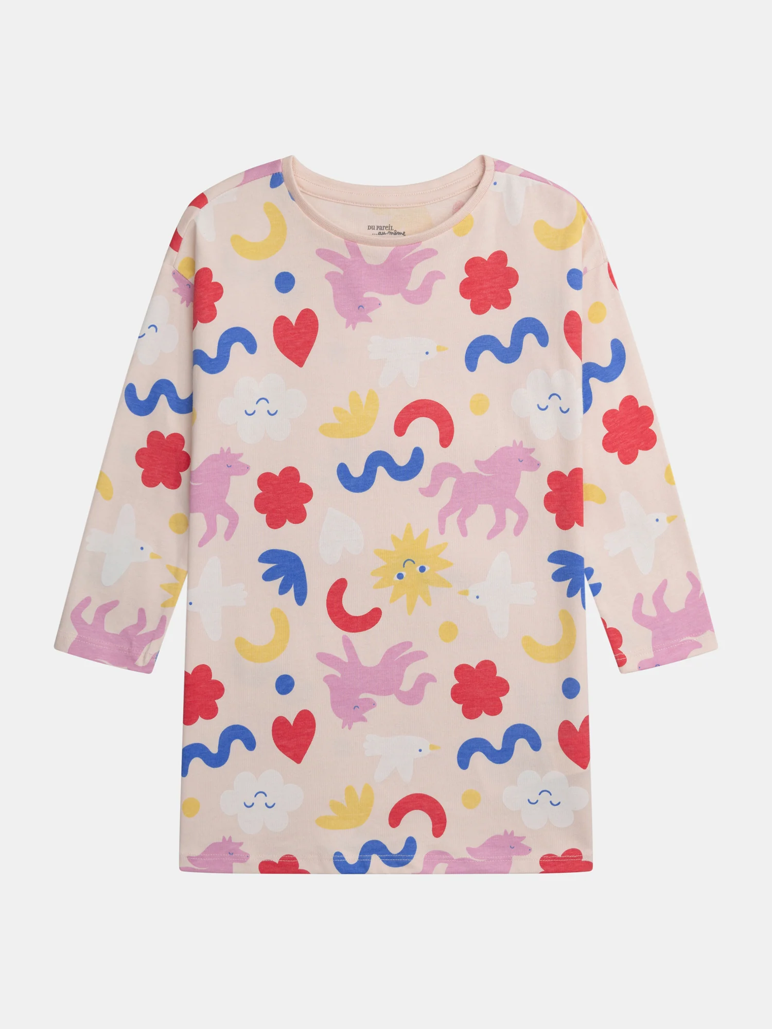 Chemise de nuit phosphorescente imprimée pour fille - Image 3