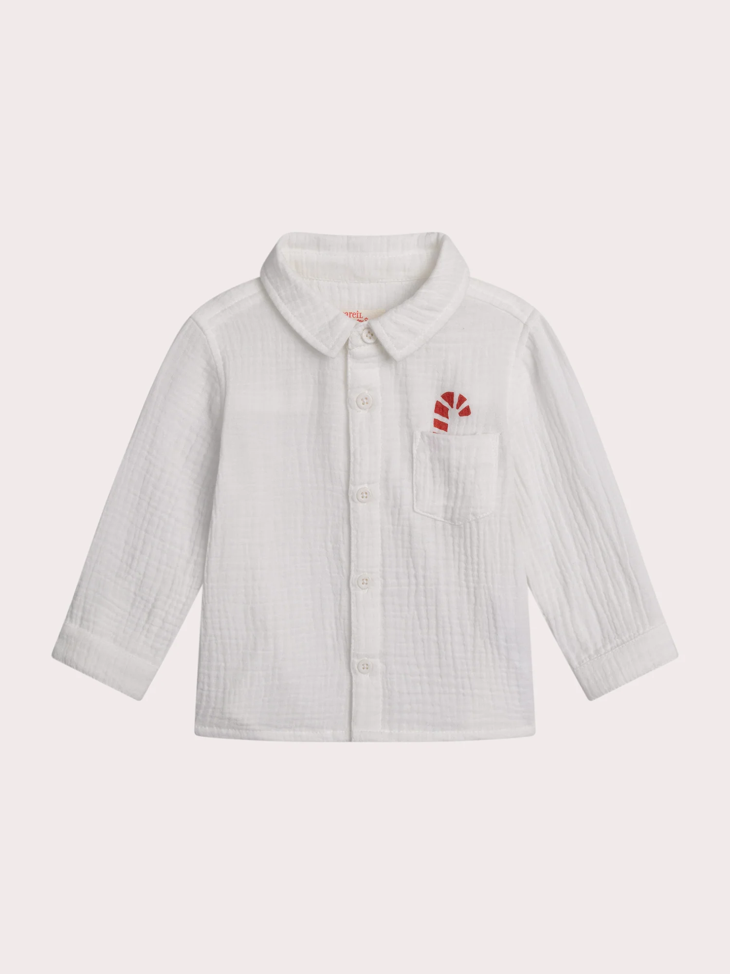 Chemise blanche pour bébé garçon