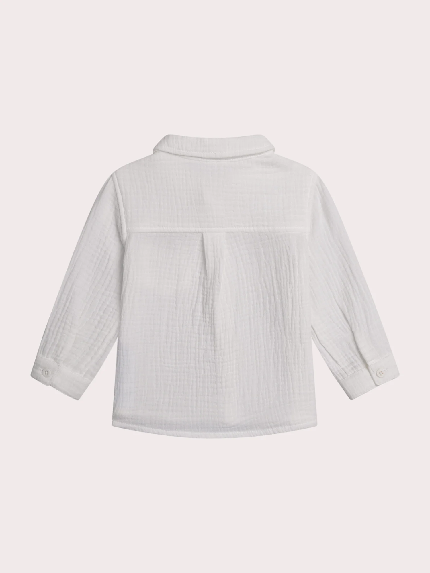 Chemise blanche pour bébé garçon - Image 4