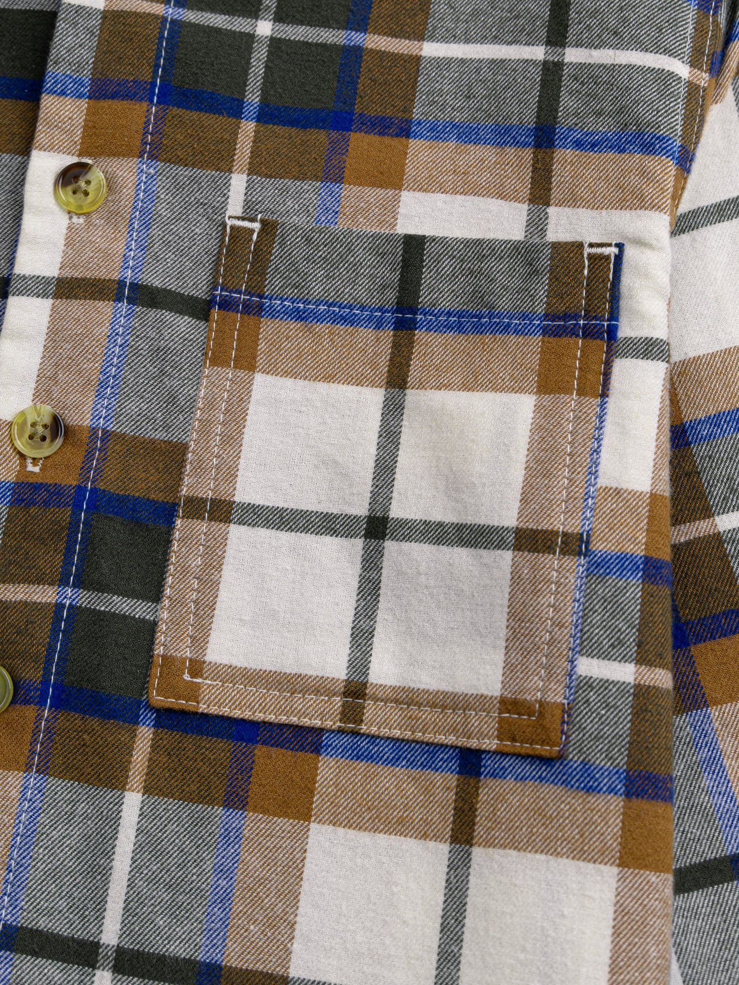 Chemise en flanelle à carreaux avec capuche - Image 4