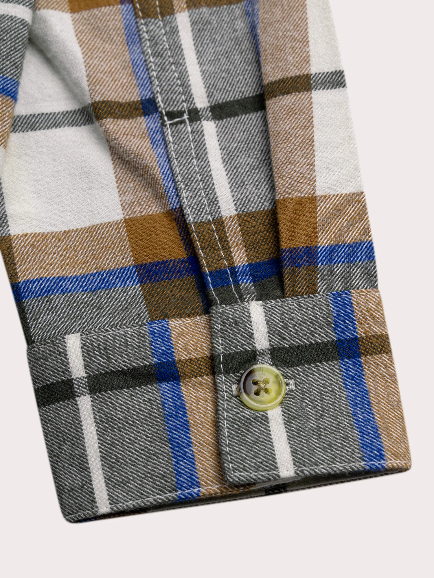 Chemise en flanelle à carreaux avec capuche - Image 5