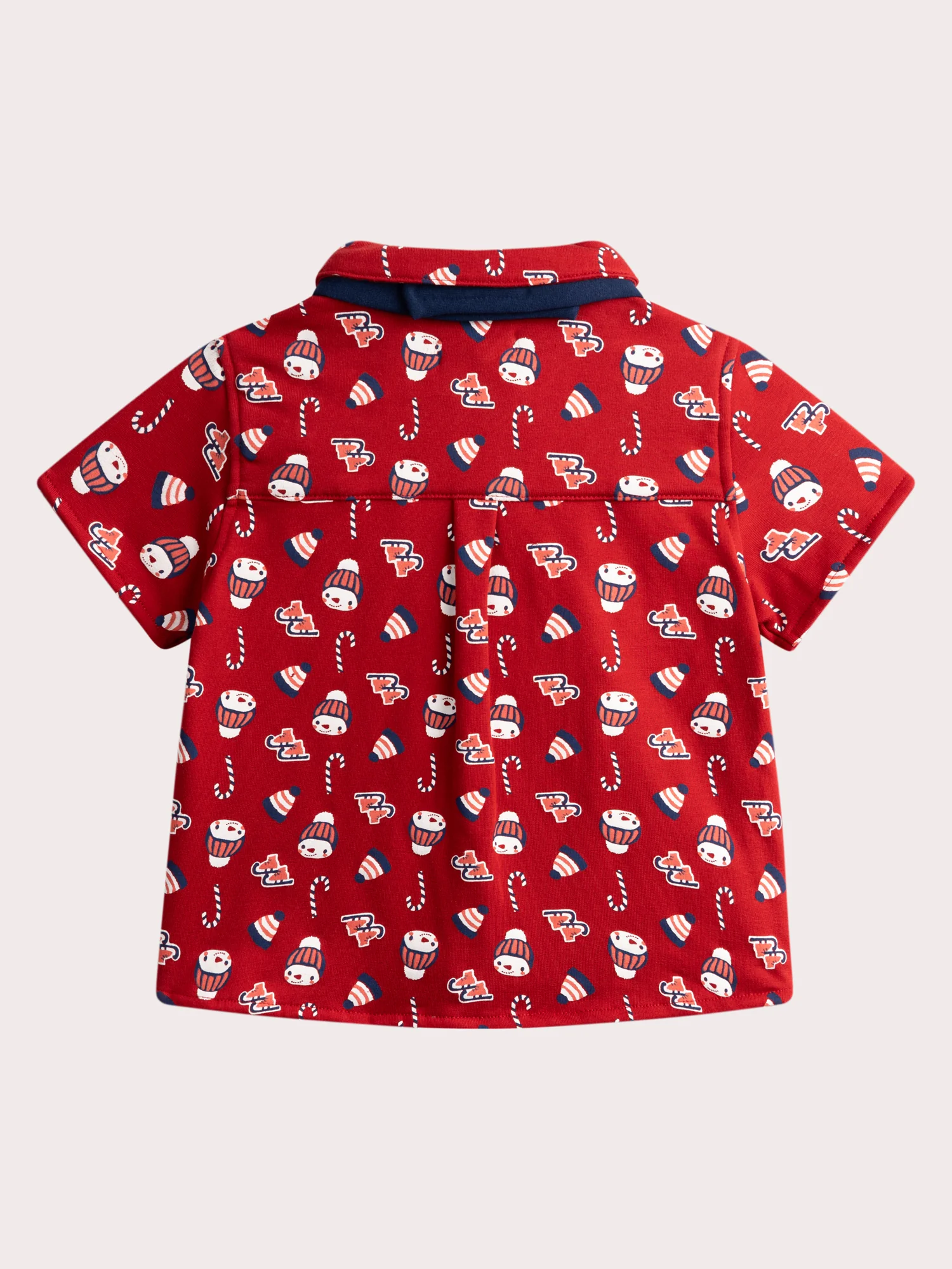 Chemise manches courtes à imprimé hivernal pour bébé garçon - Image 5