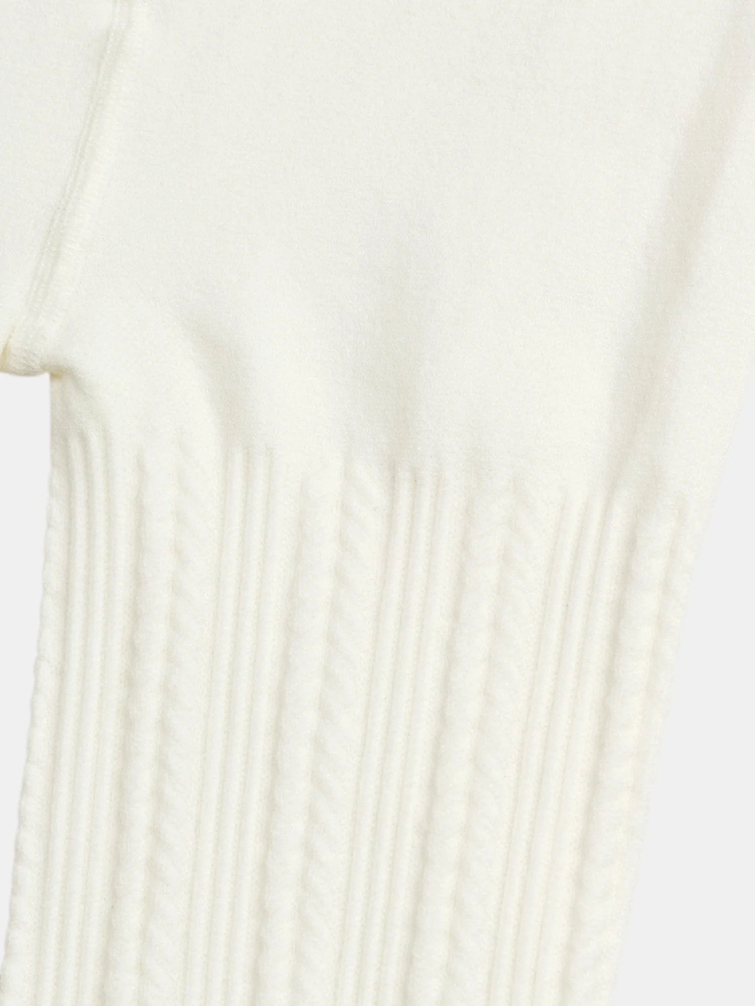 Collant fin blanc pour bébé fille - Image 2