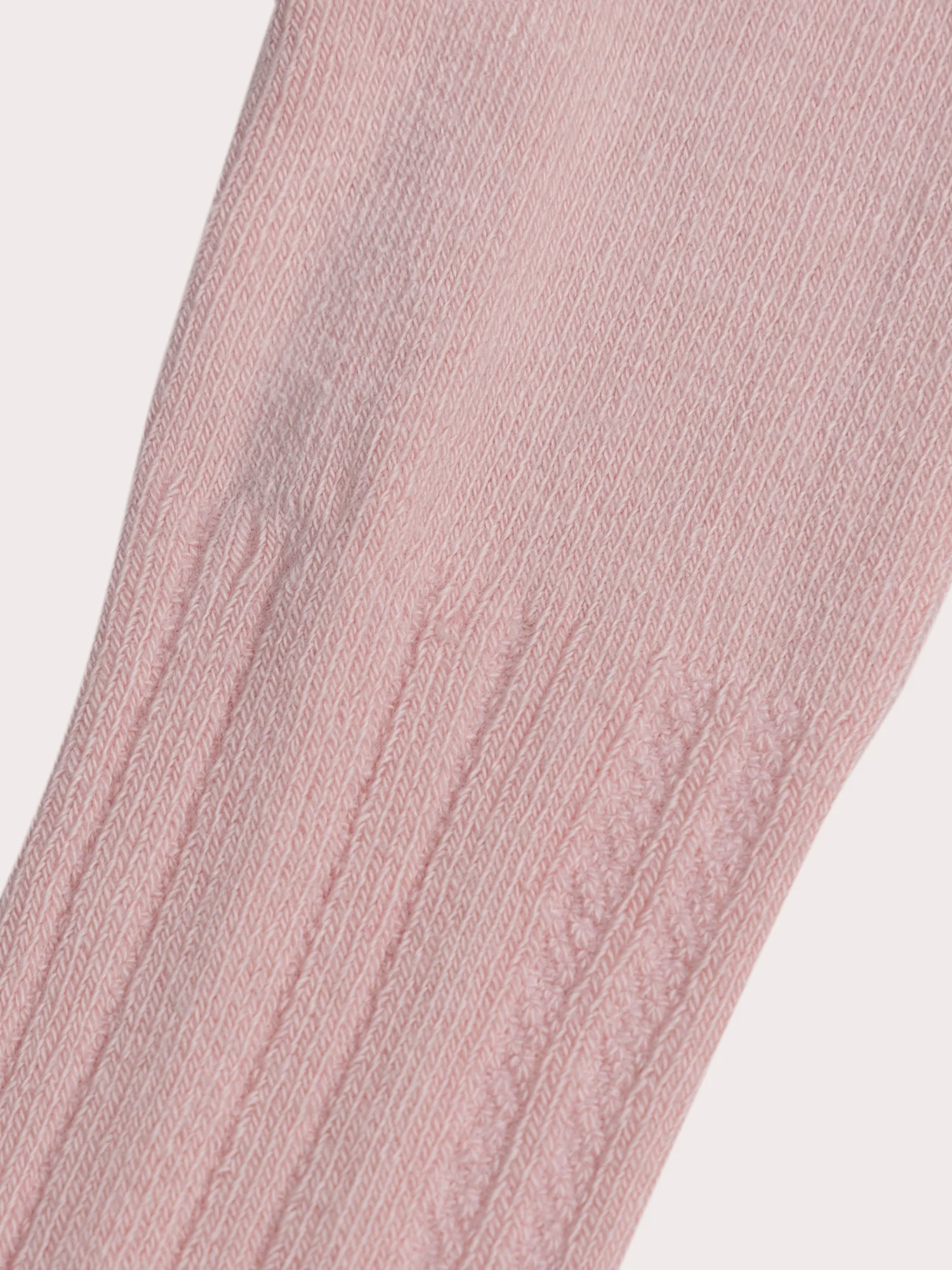 Collant rose côtelé bébé fille - Image 3