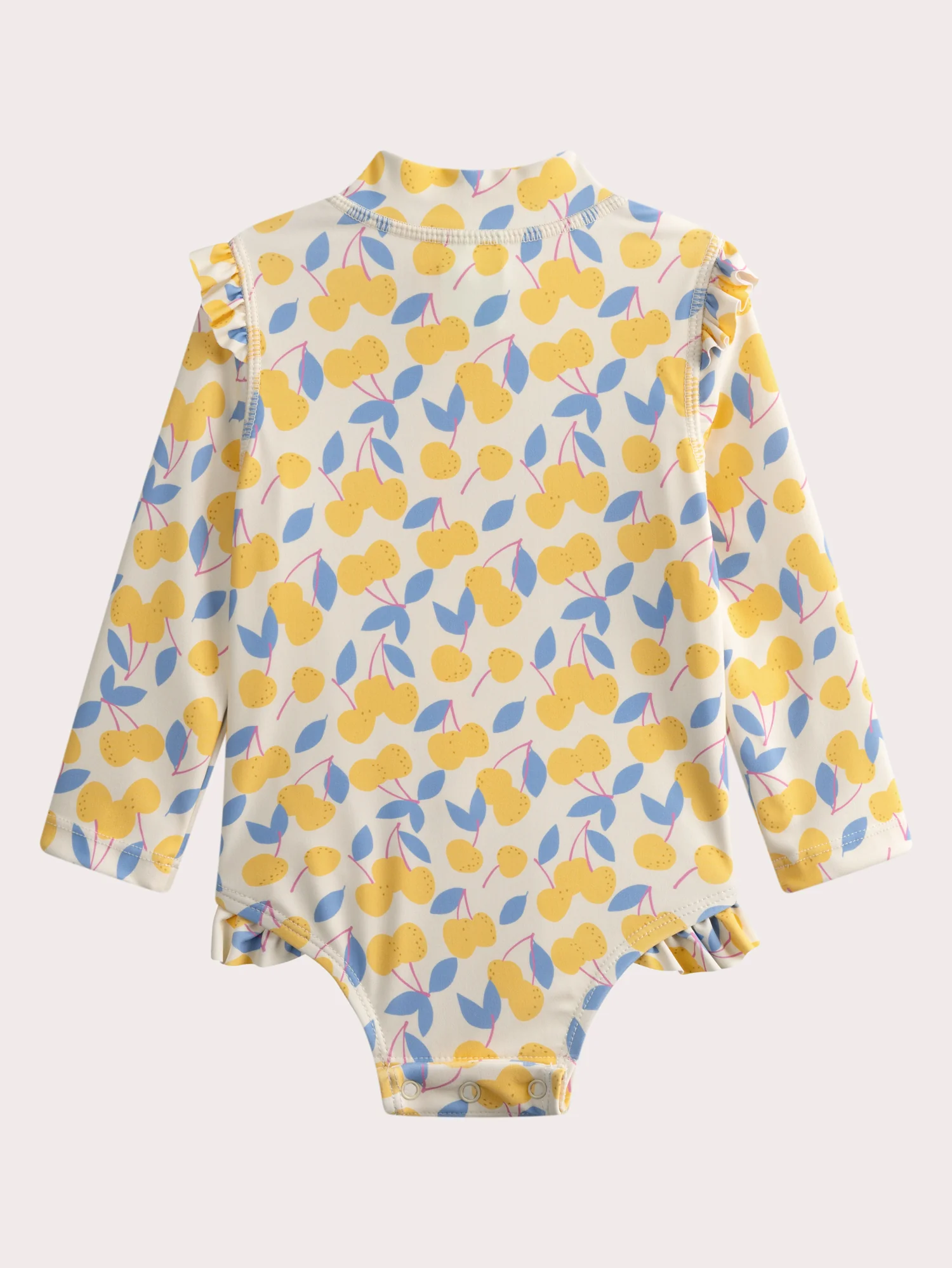 Combinaison de bain anti-uv imprimée pour bébé fille - Image 3