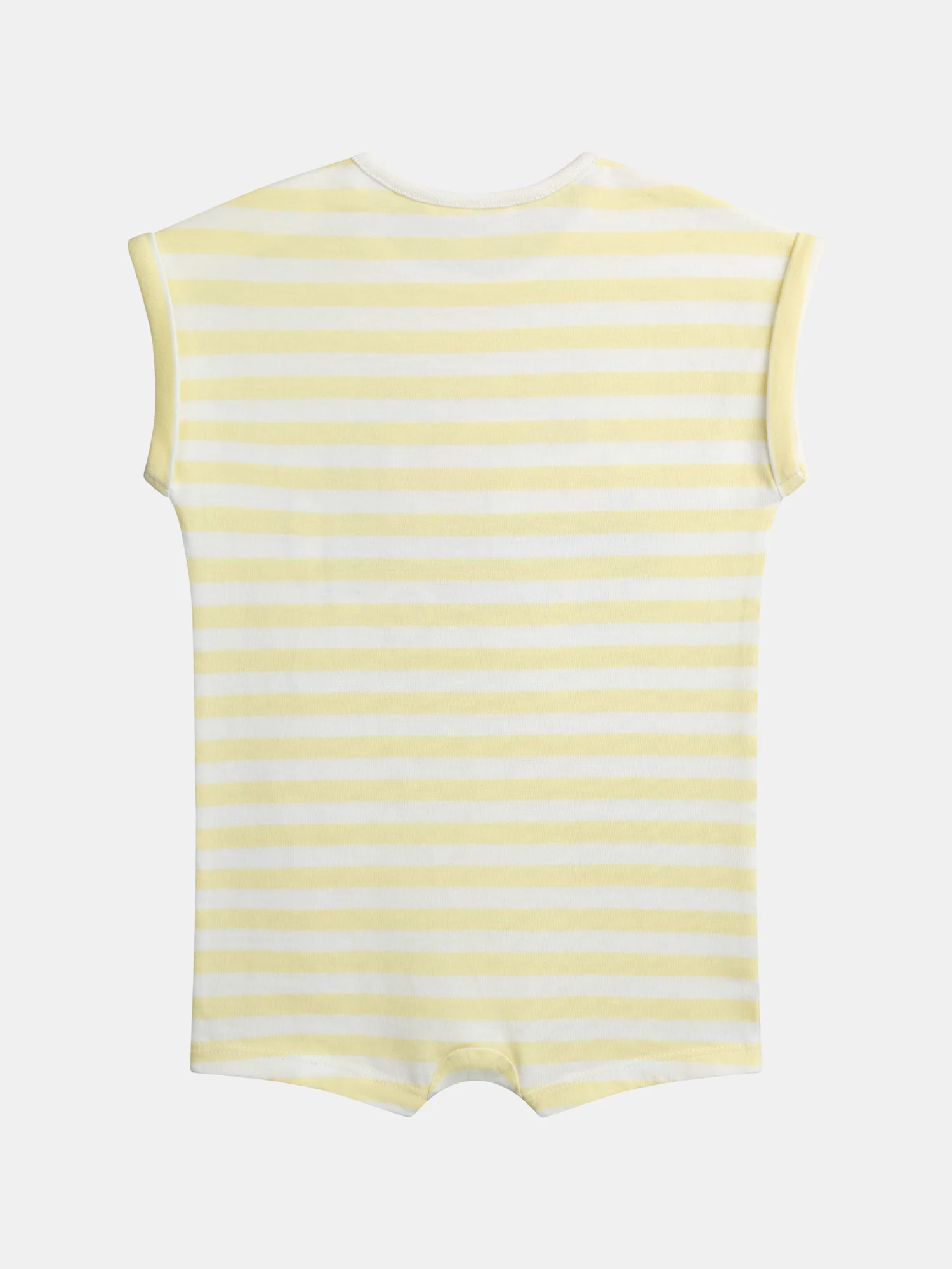 Combinaison jaune et blanc rayée à motif "Ice Teams" pour bébé garçon - Image 3