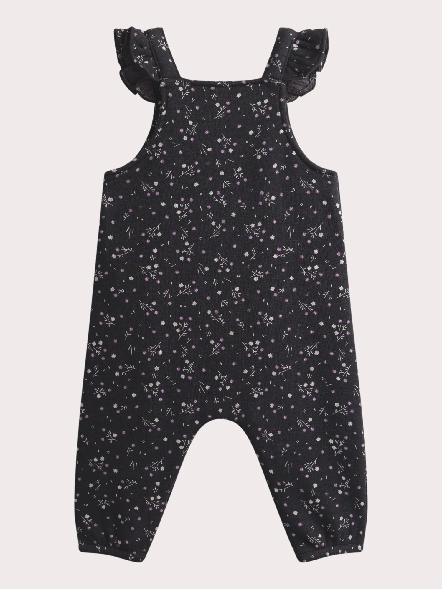 Combinaison longue à motif fleuri pour bébé fille - Image 3