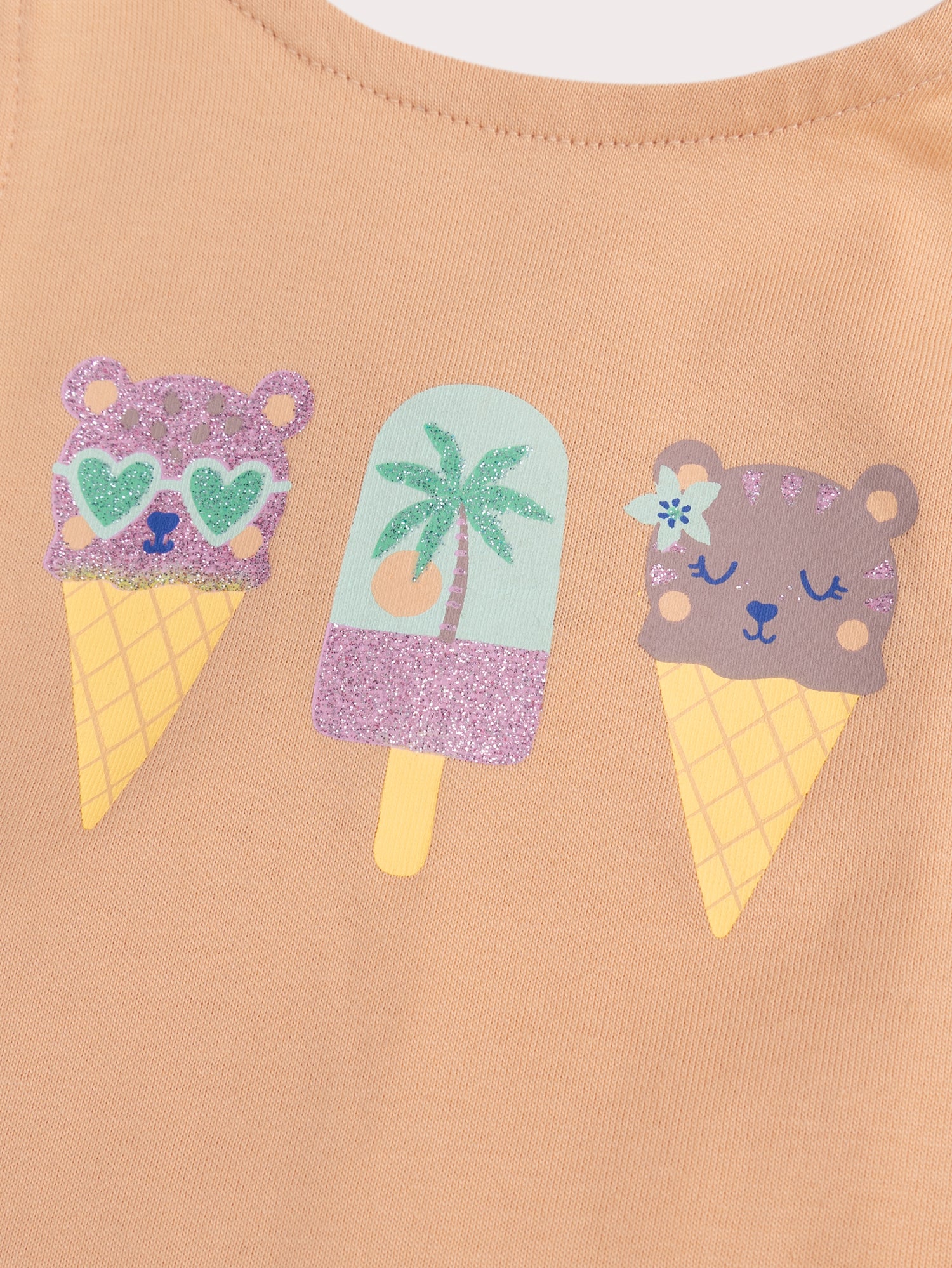 Débardeur glaces pour bébé fille - Image 2