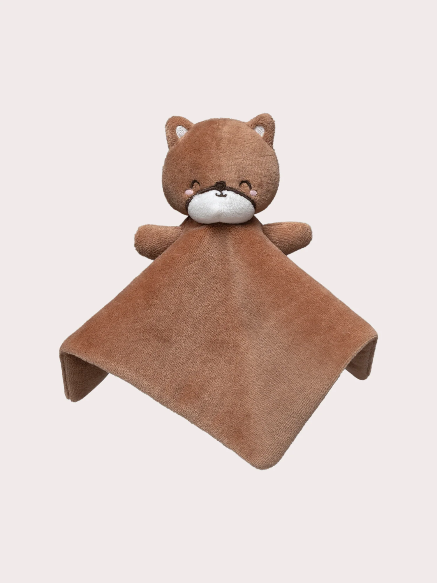Doudou renard en velours