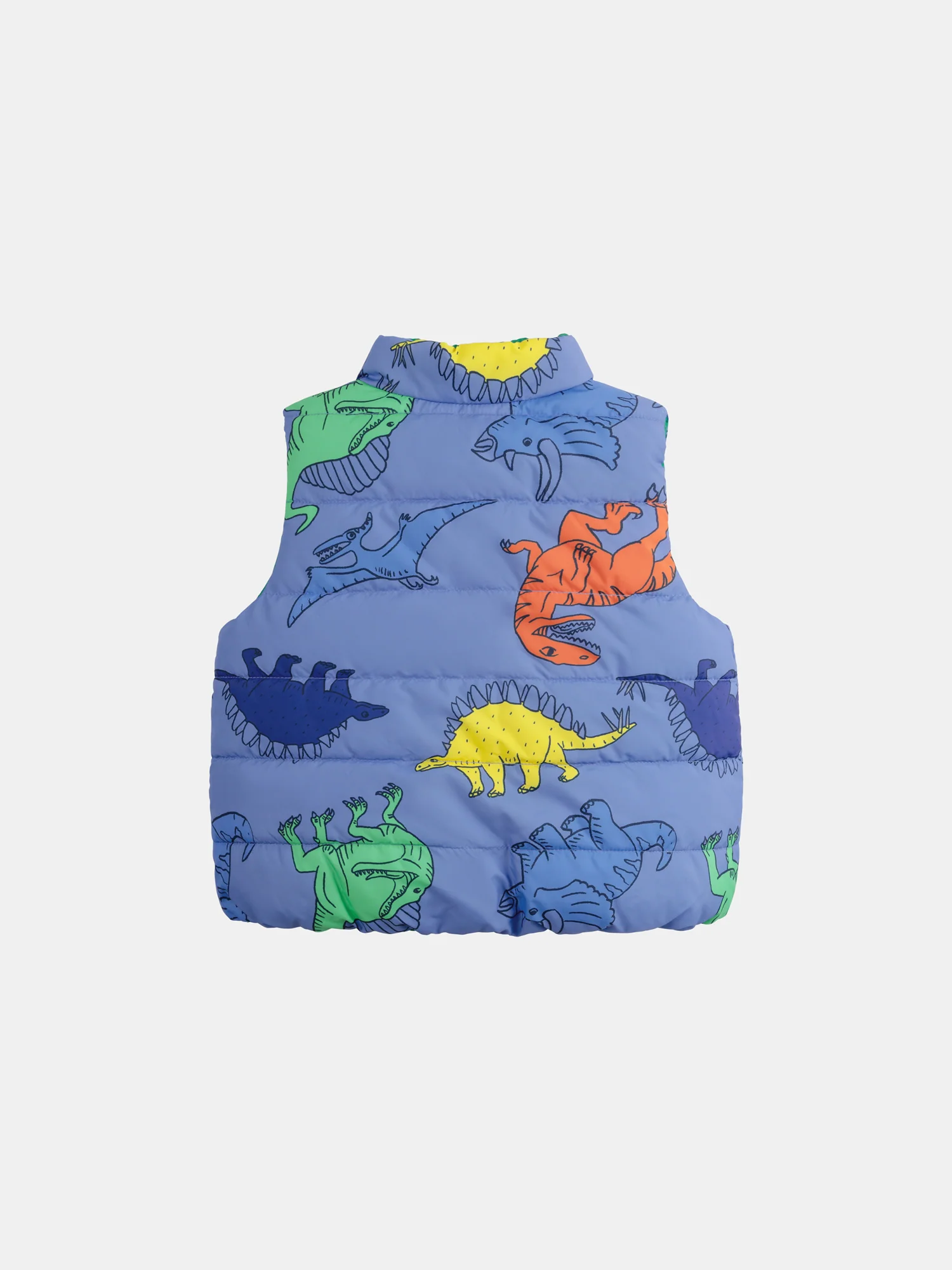 Doudoune sans manches réversible Dinosaures pour bébé garçon - Image 5