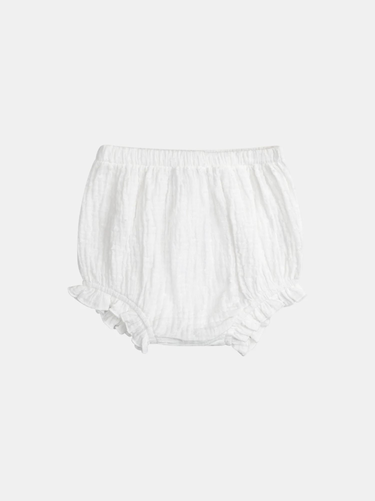 Ensemble naissance robe cache-coeur et bloomer fille - Image 5