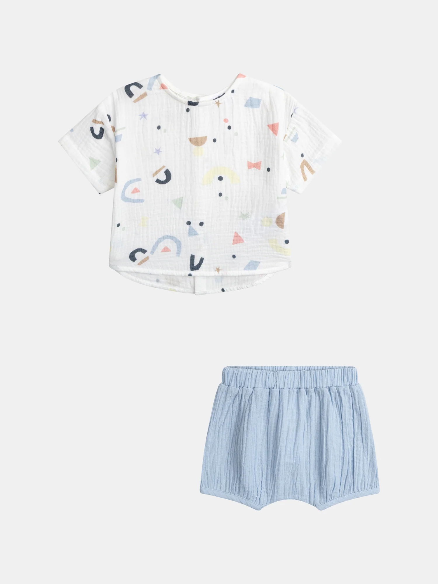 Ensemble naissance tee-shirt et short garçon