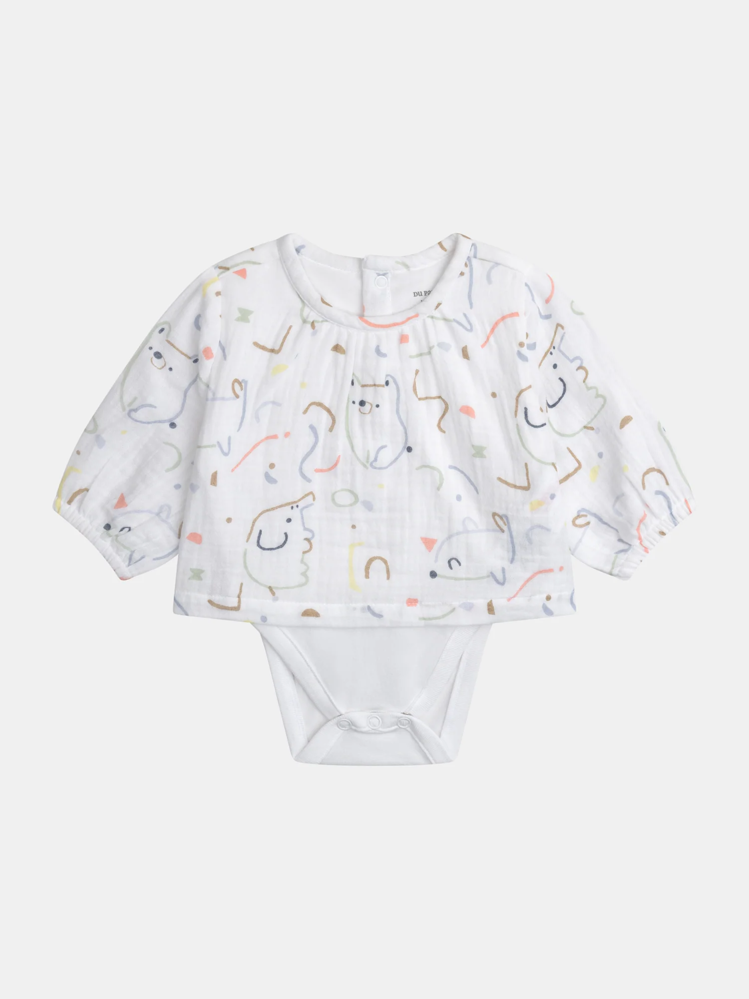 Ensemble body 2 en 1 et legging mixte de naissance - Image 2