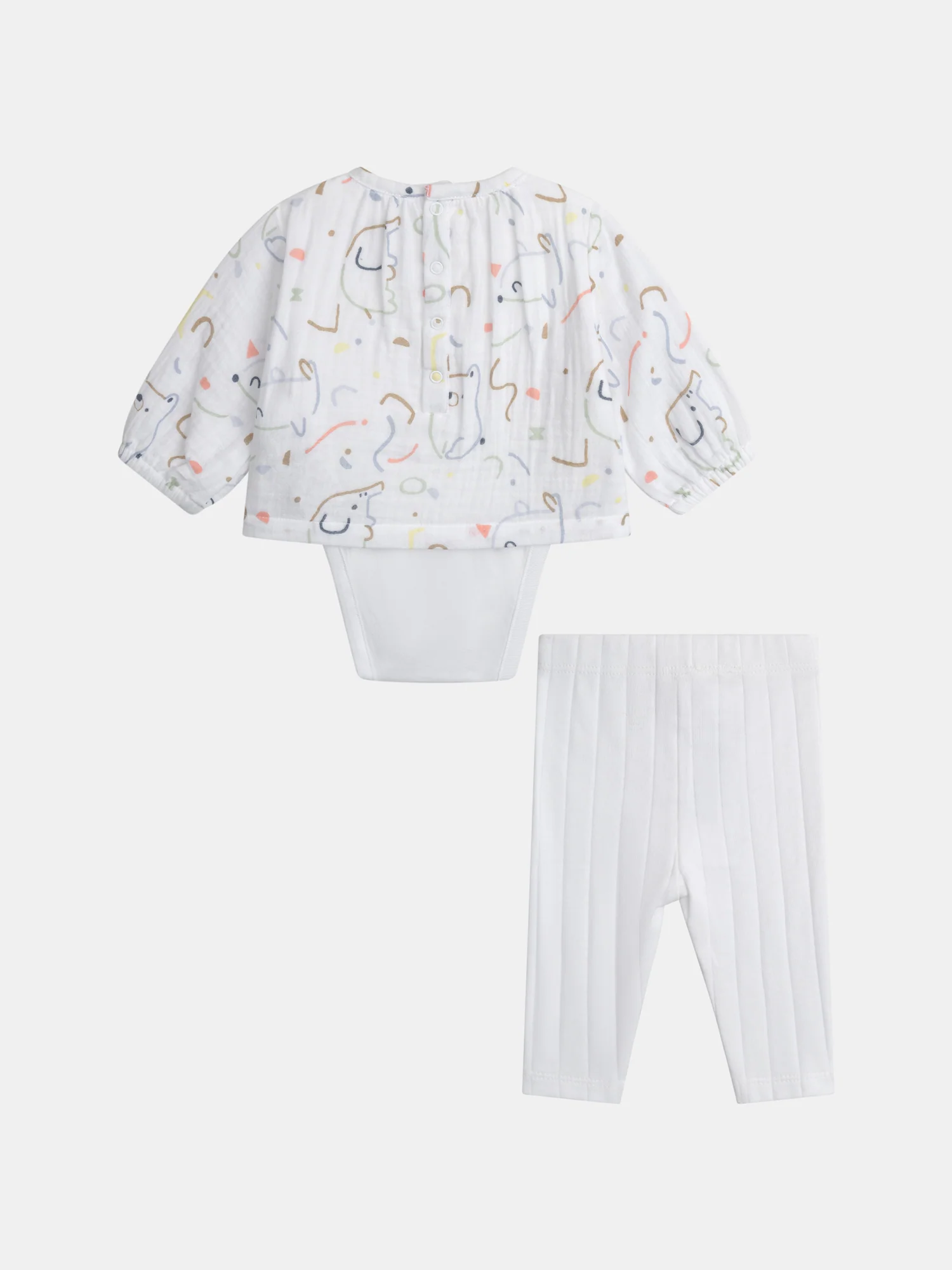 Ensemble body 2 en 1 et legging mixte de naissance - Image 5