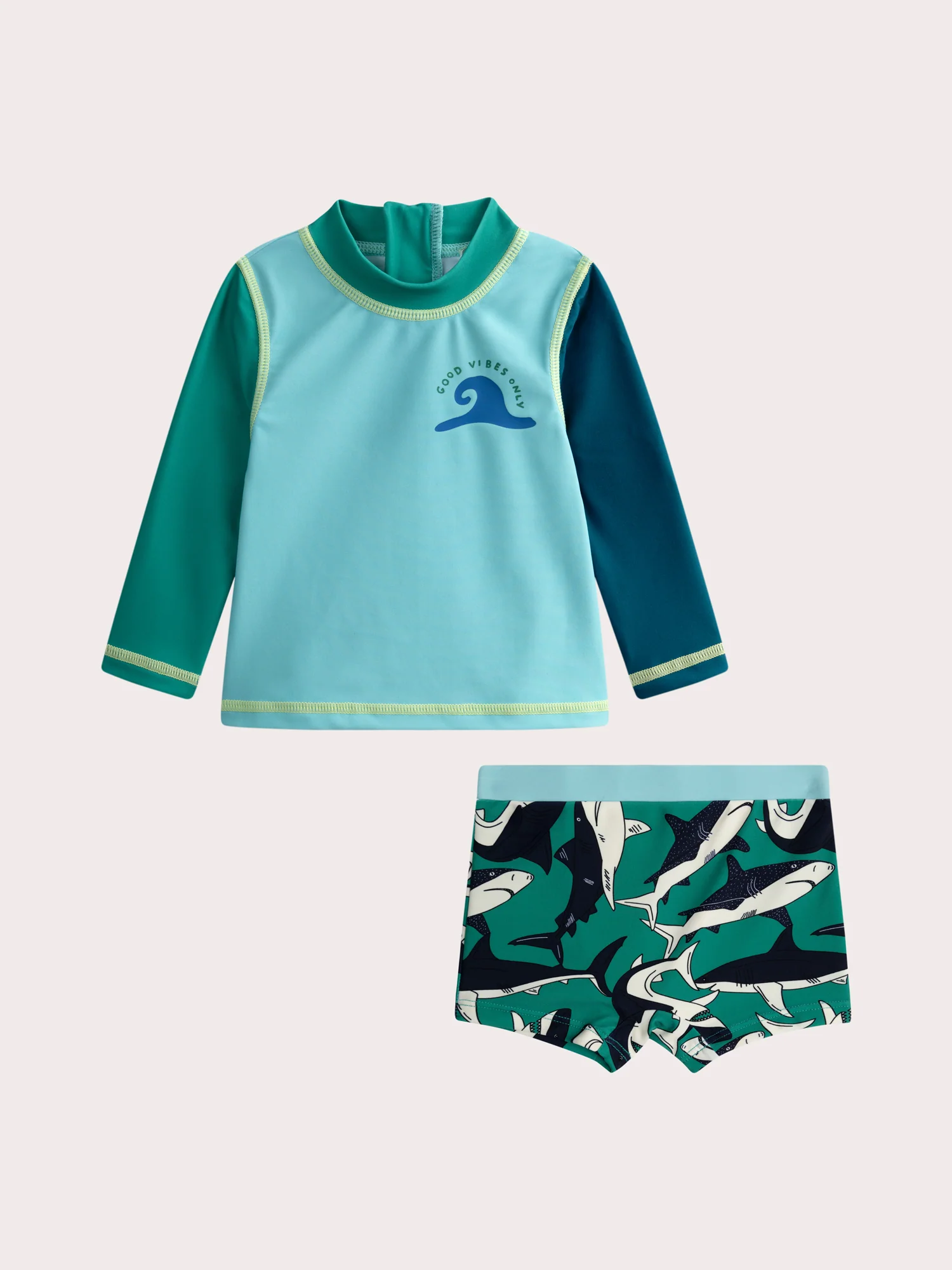 Ensemble de bain anti-uv pour bébé garçon