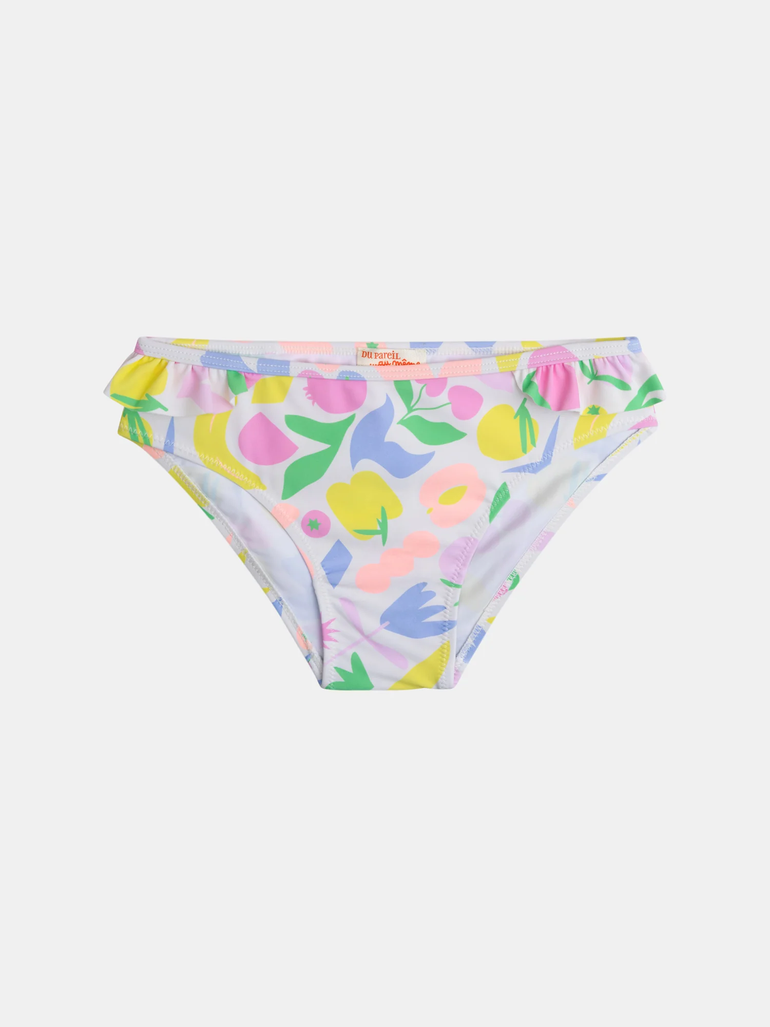 Ensemble de bain UPF 50+ 2 pièces imprimé coloré pour fille - Image 6