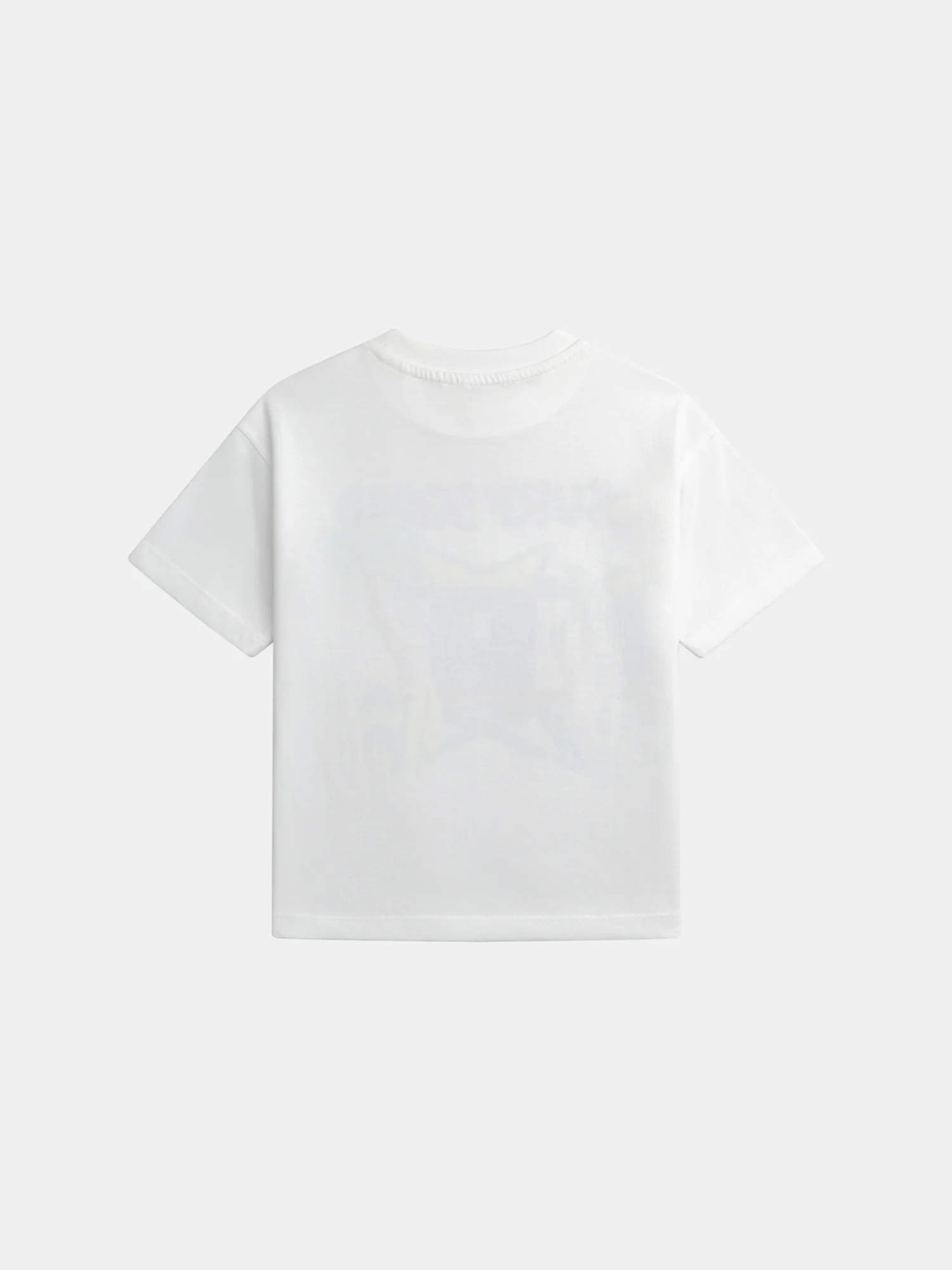 Ensemble t-shirt écru et short bleu avec animation pour garçon - Image 7