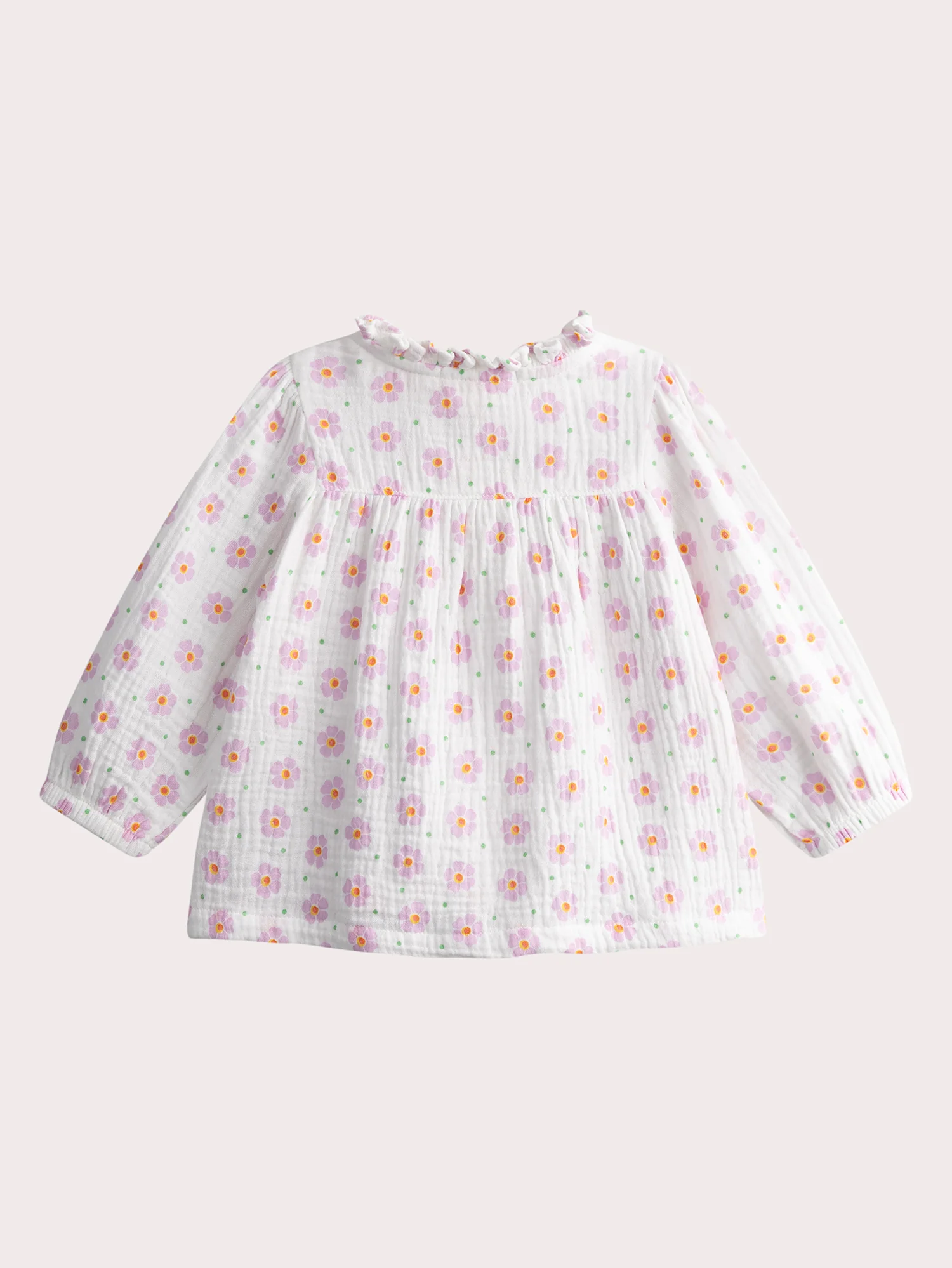 Ensemble écru imprimé pour bébé fille - Image 5