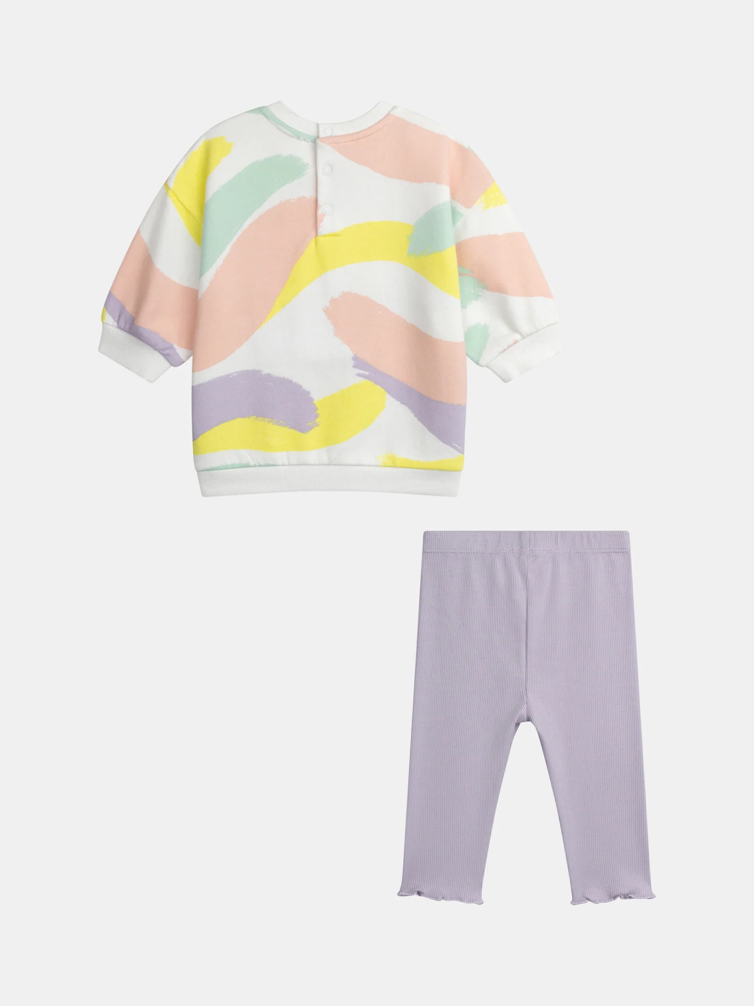 Ensemble imprimé coloré pour bébé fille - Image 11