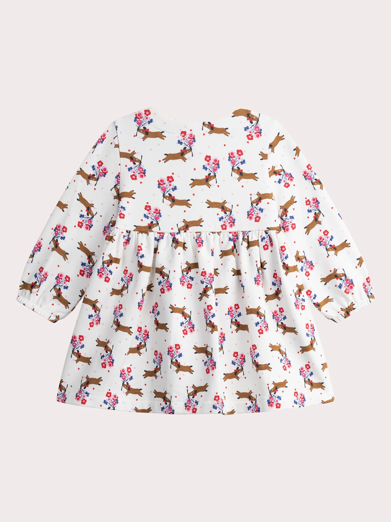 Ensemble imprimé écru pour bébé fille - Image 6
