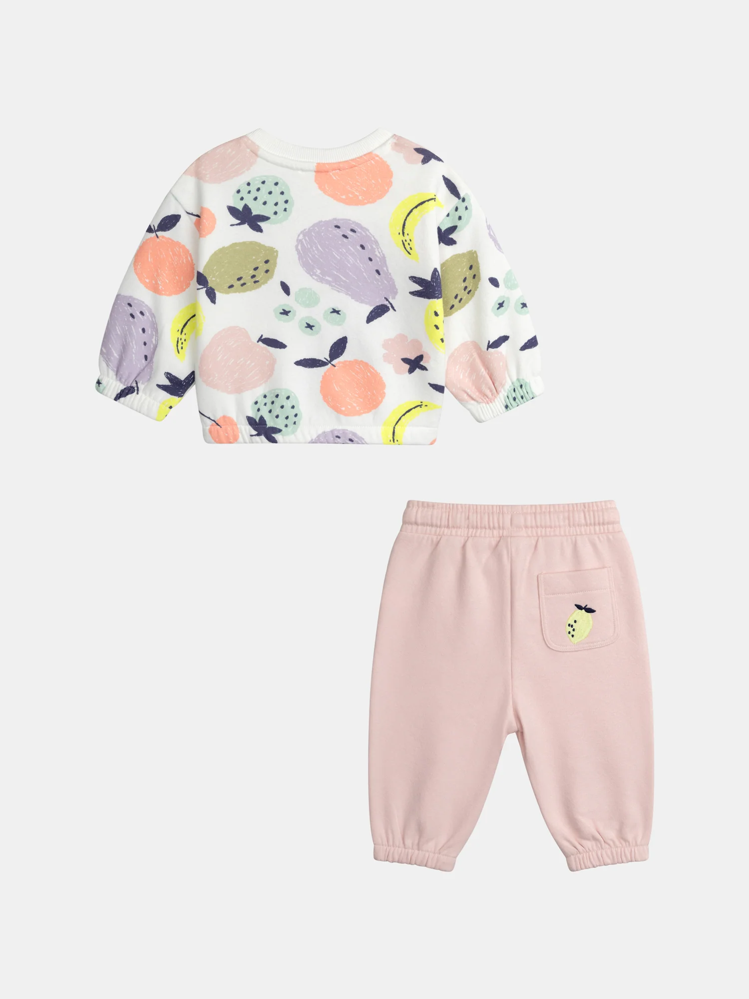 Ensemble imprimé fruitier pour bébé fille - Image 8