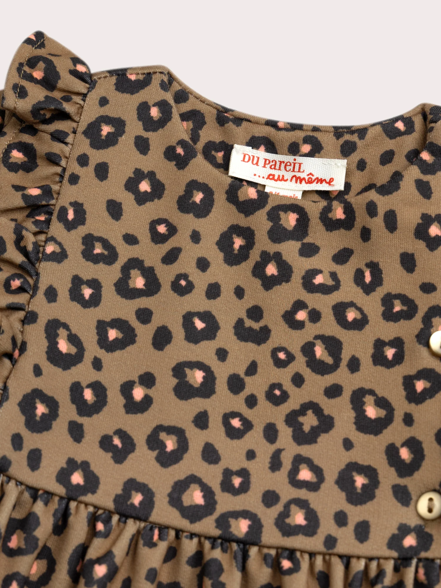Ensemble léopard pour bébé fille - Image 3