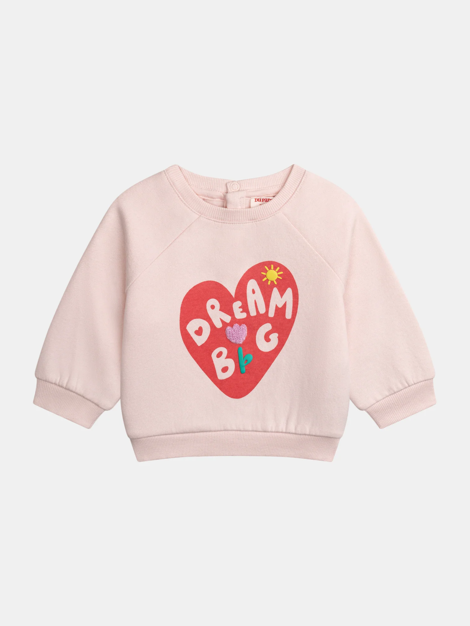 Ensemble motif cœur pour bébé fille - Image 4