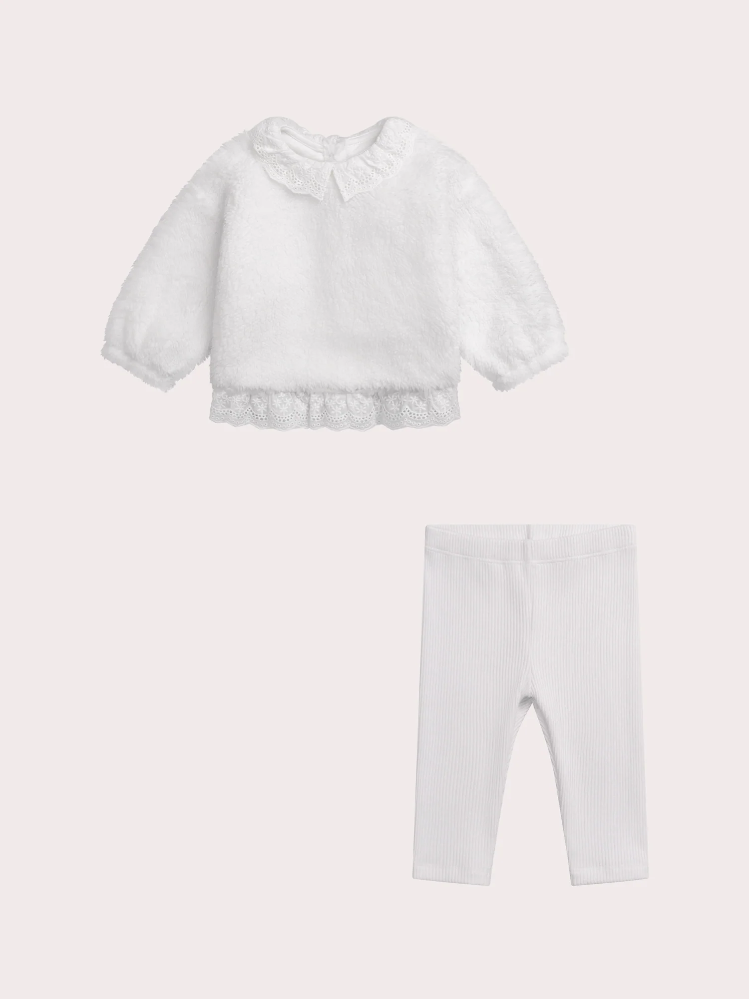 Ensemble naissance sweat et legging pour bébé fille